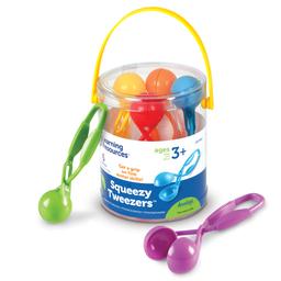 Learning Resources Squeezy Tweezers - Pack of 6