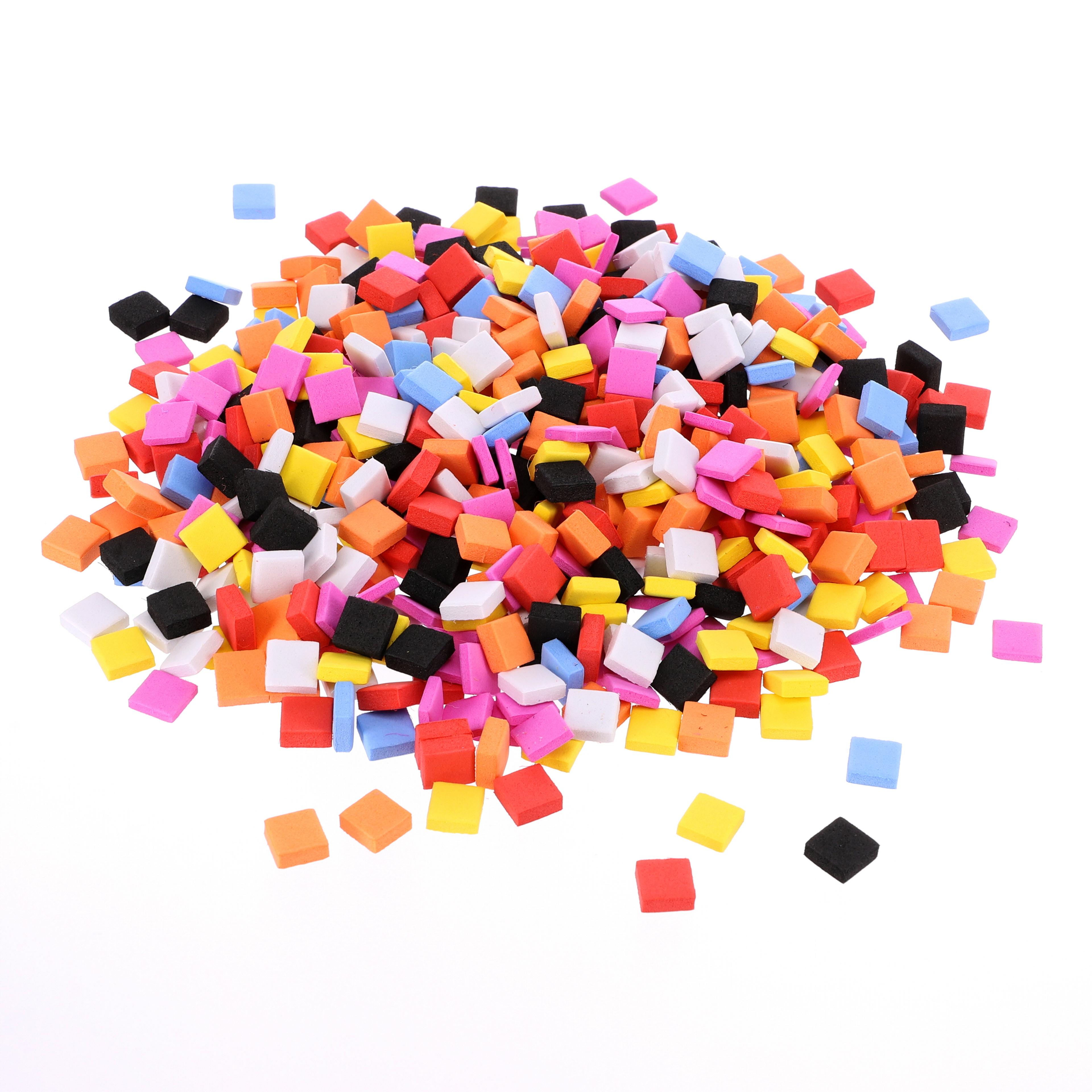 Classmates Foam Mosaic Squares - Pack of 500
