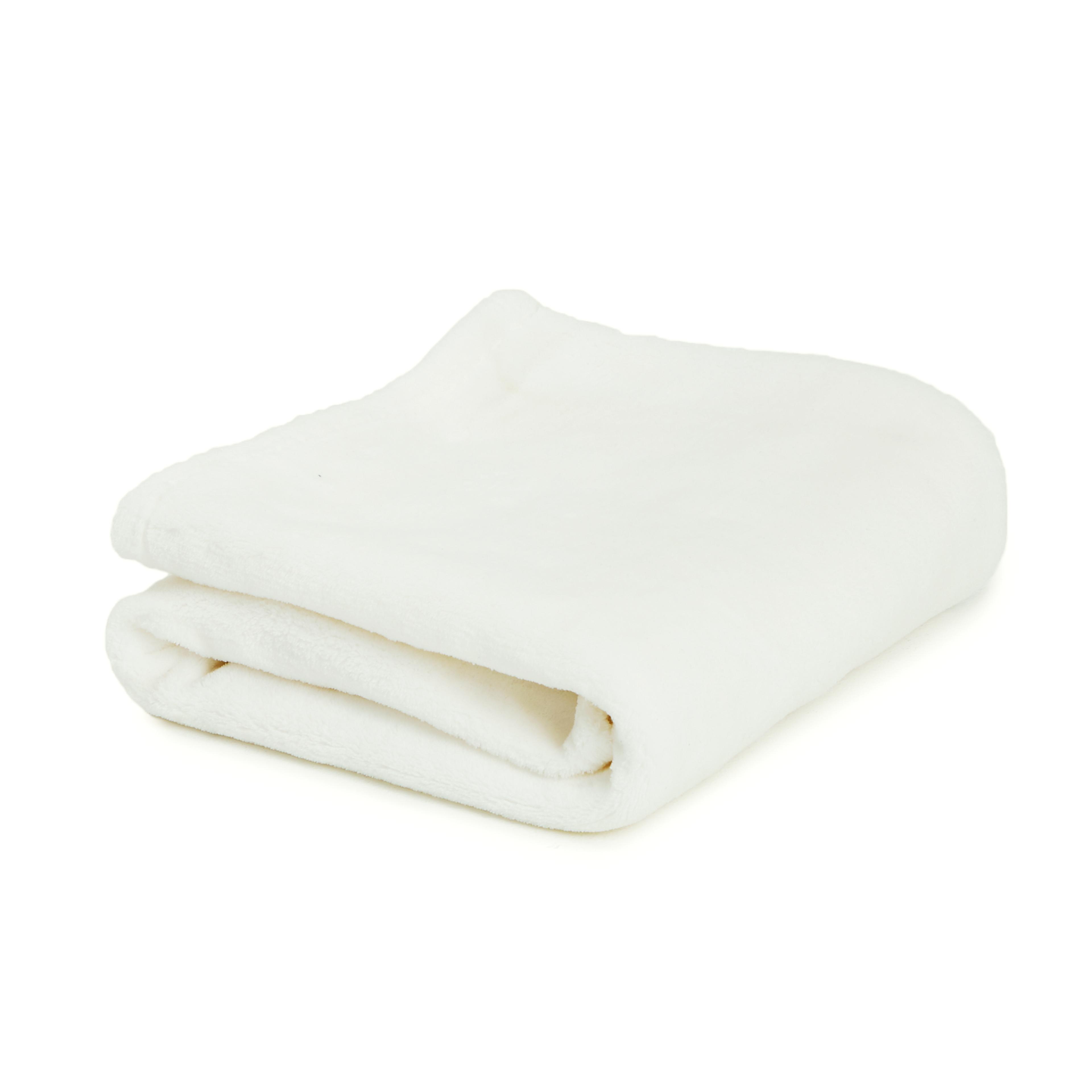 Cream Fleece Blanket from Hope Education 