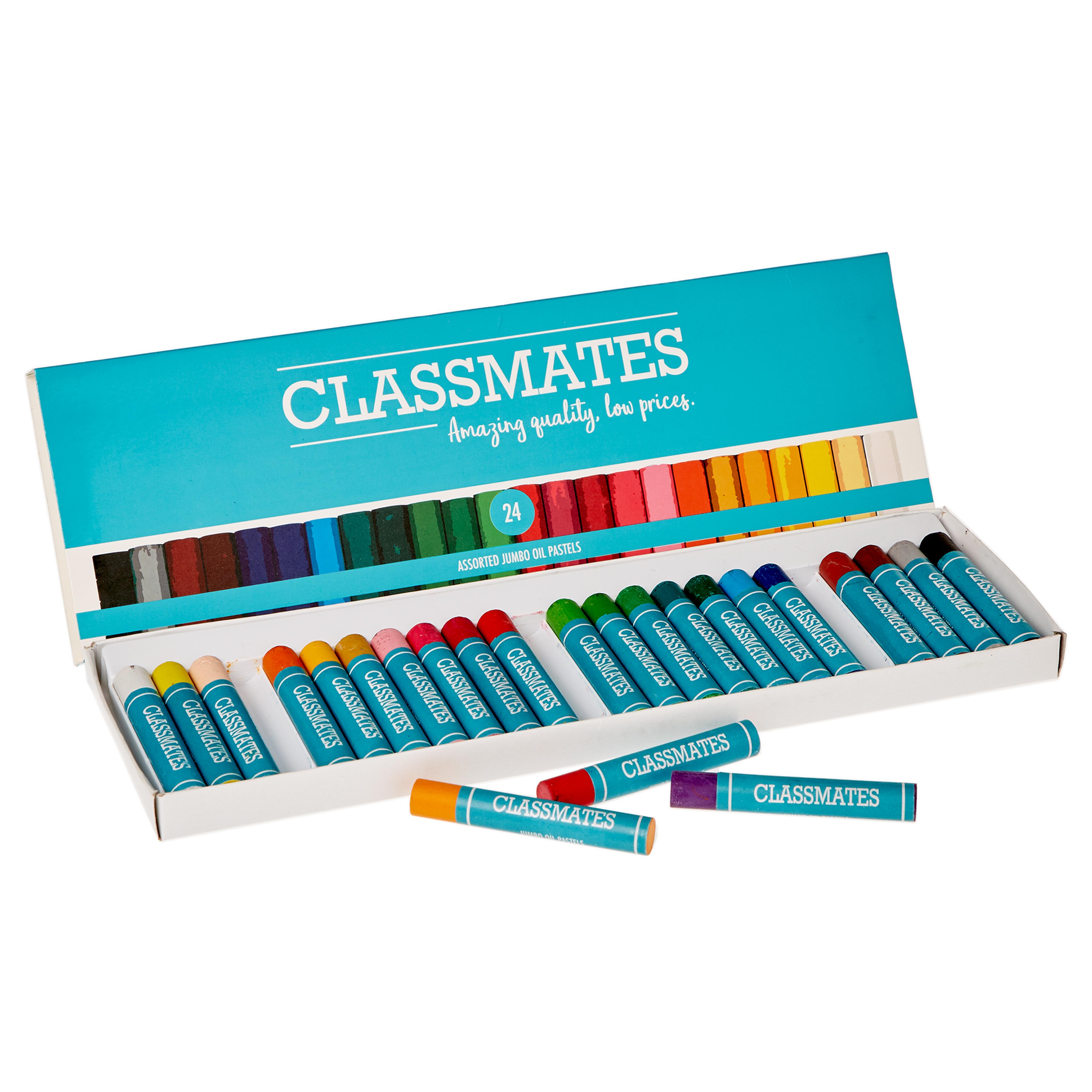 Classmates Oil Pastels - Jumbo - Pack of 24