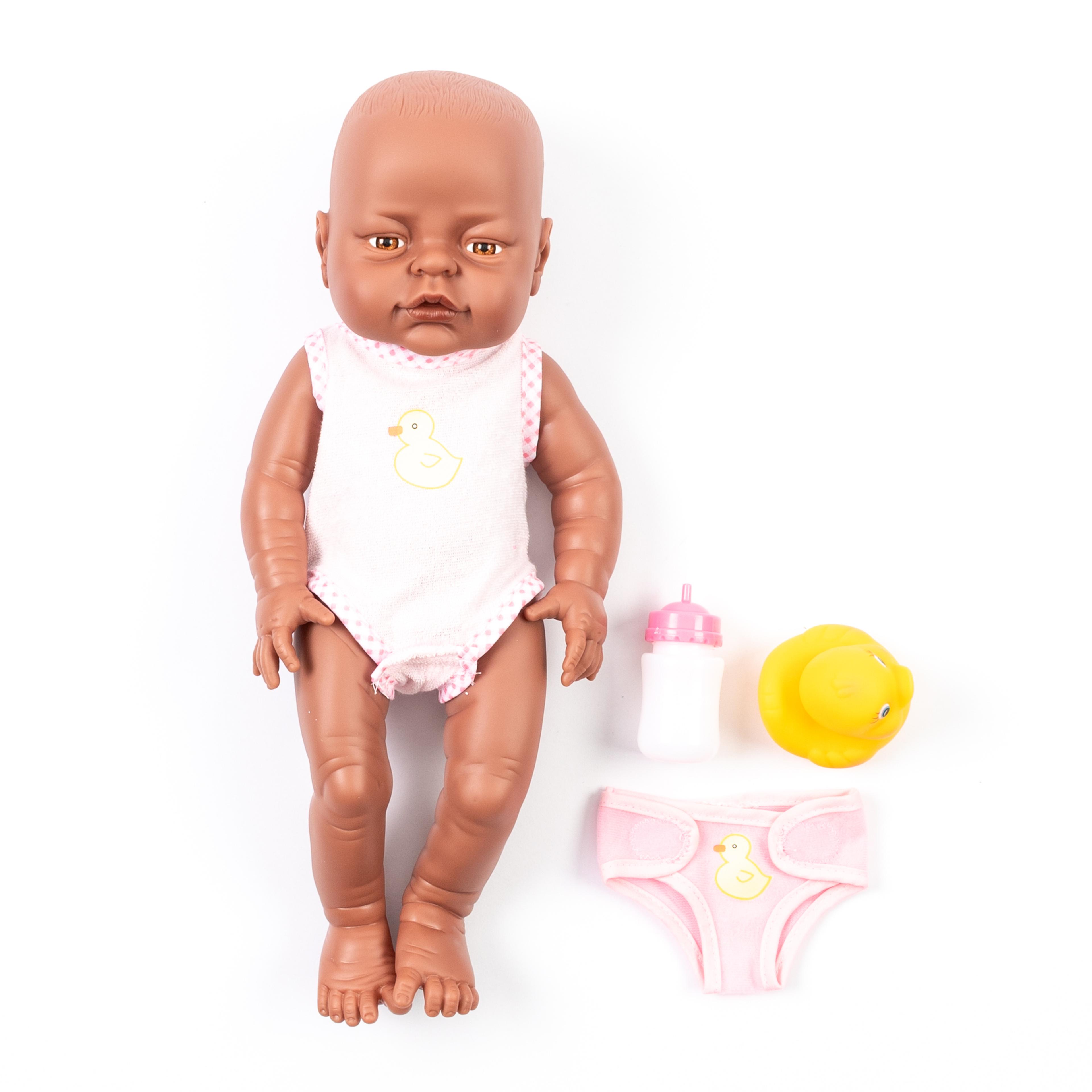 dollsworld Clothed Newborn Dolls - Black Girl