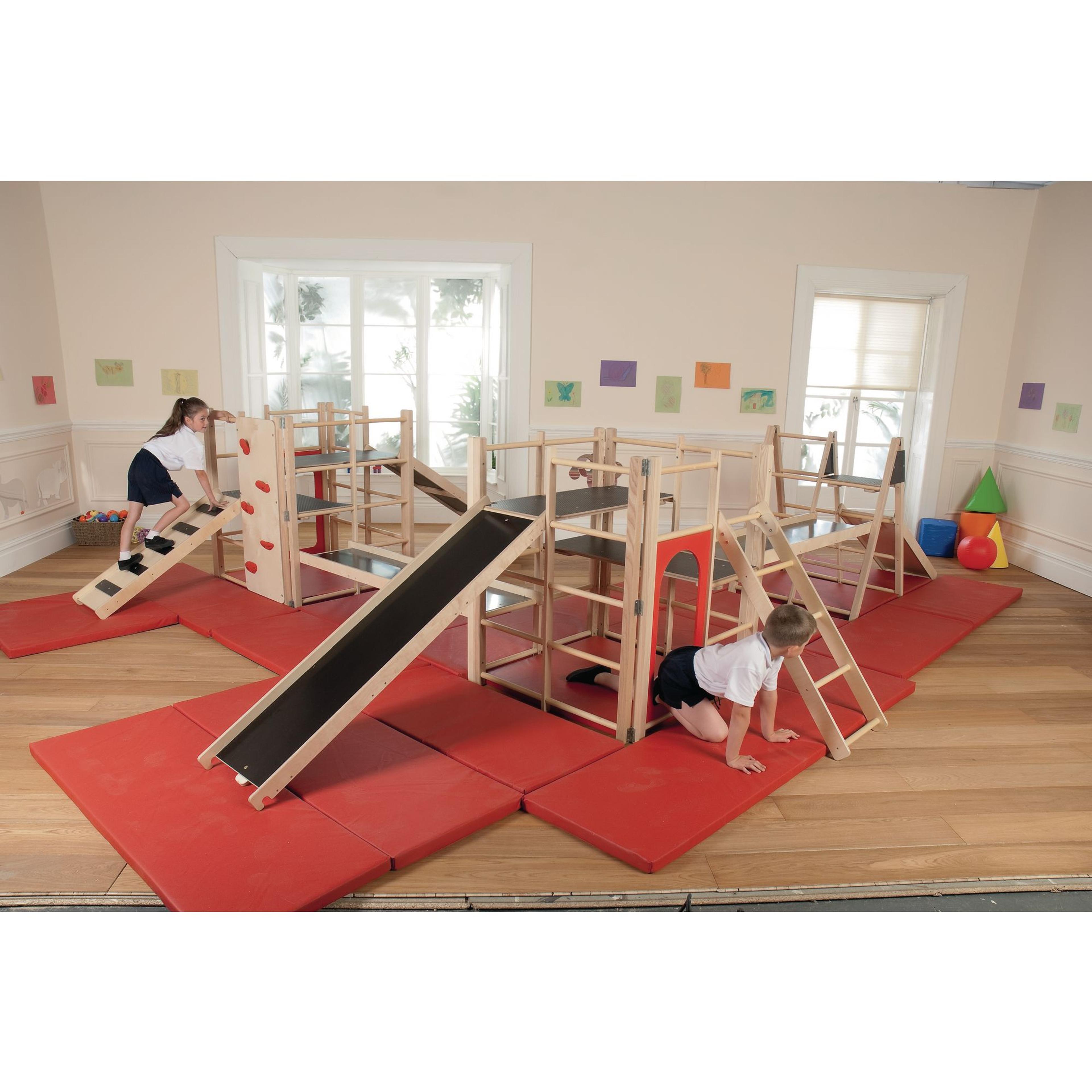 Climbing House Starter Set Mats - Red - Pack of 6