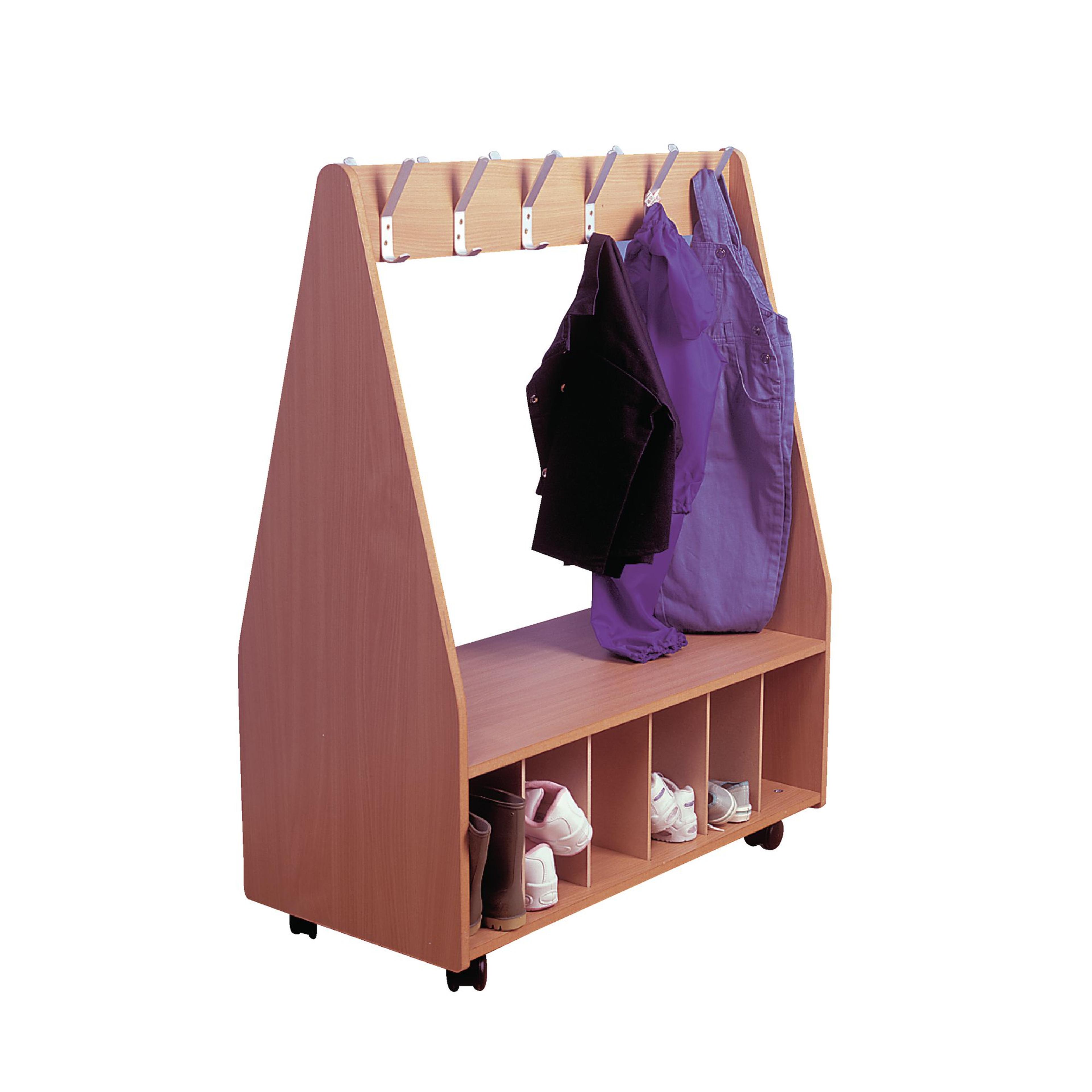 Cloakroom Trolley – Beech