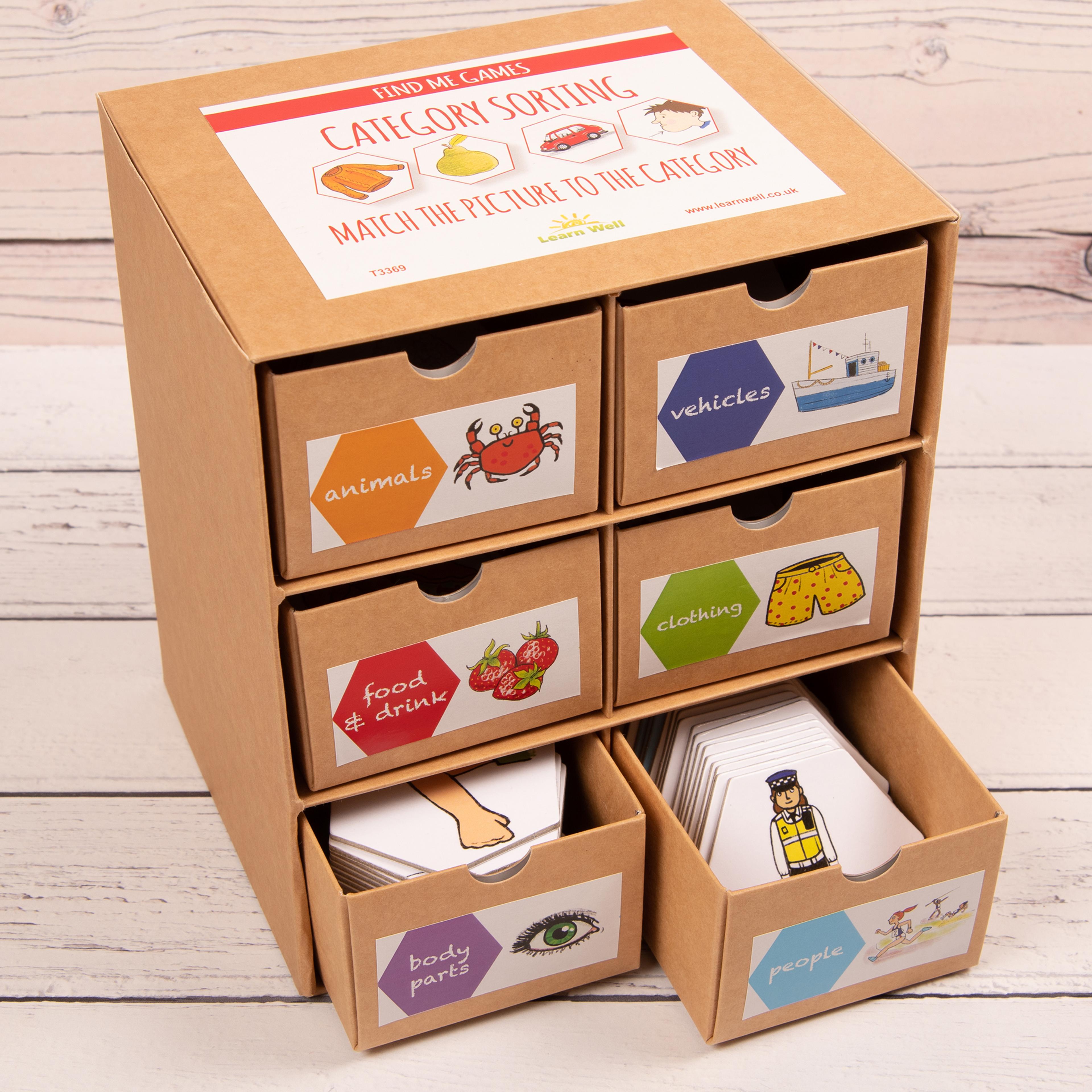 Learn Well Category Sorting Games