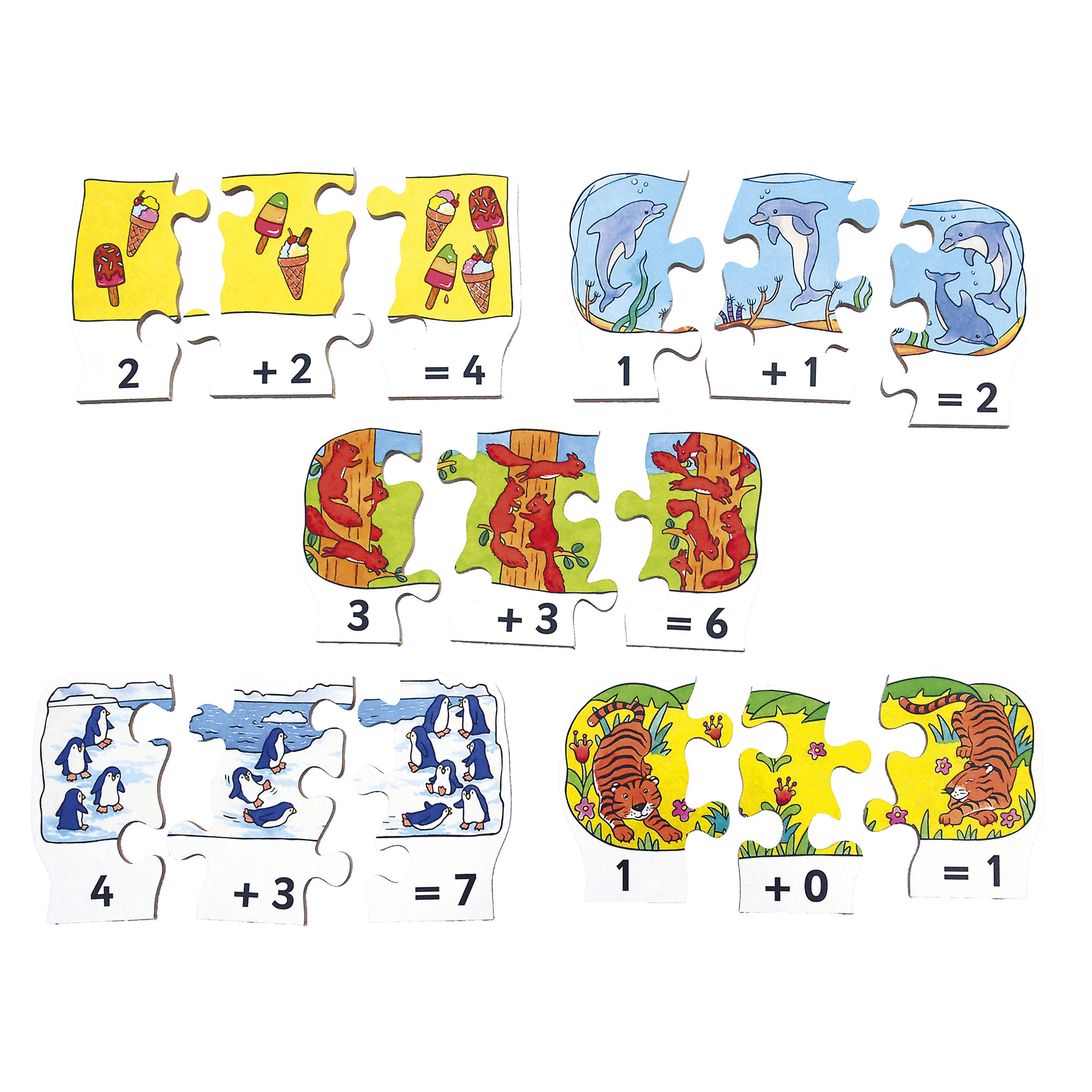 Just Jigsaws Sum Fun Addition Jigsaws - Pack of 10