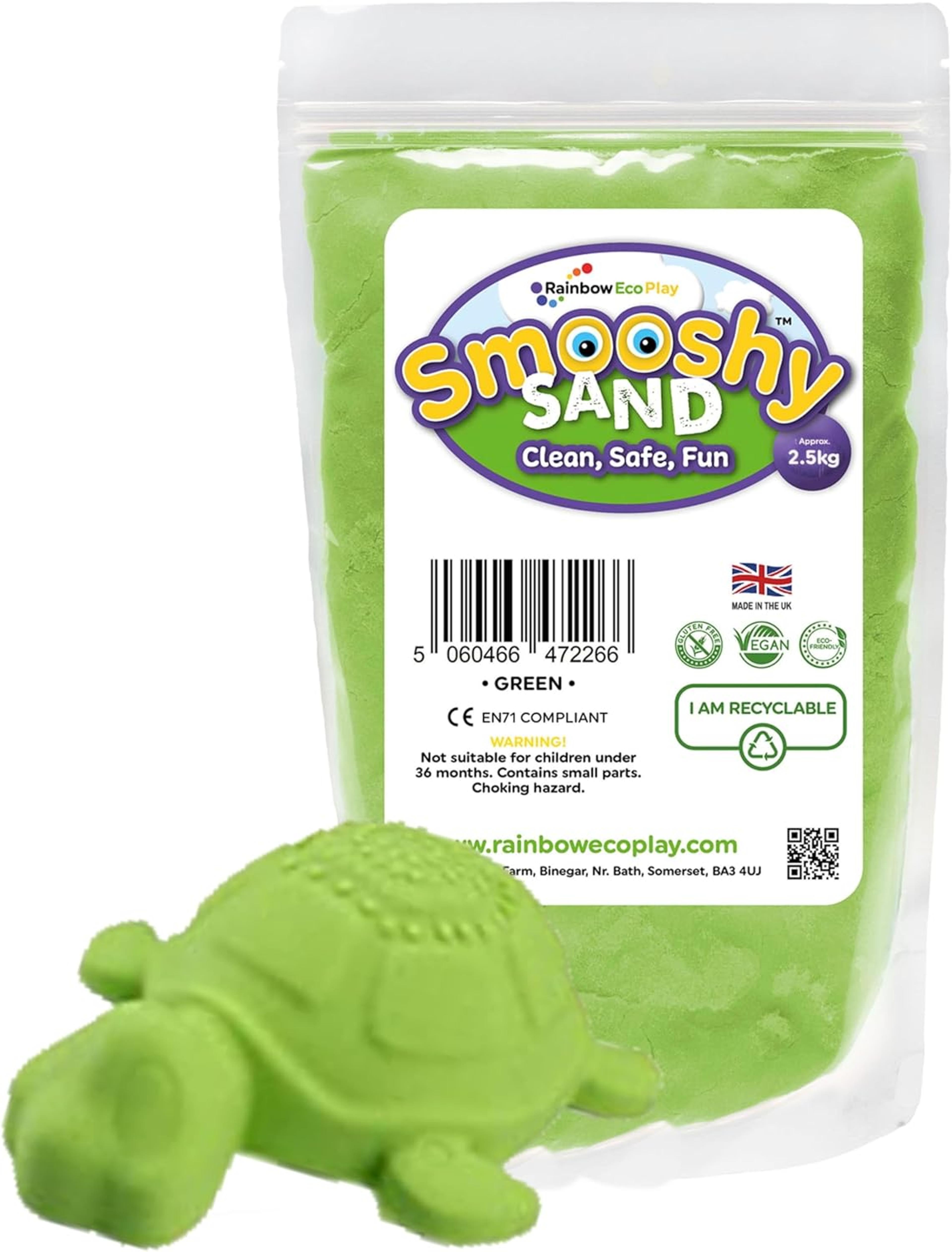 Smooshy Sand - Green 2.5kg Bag