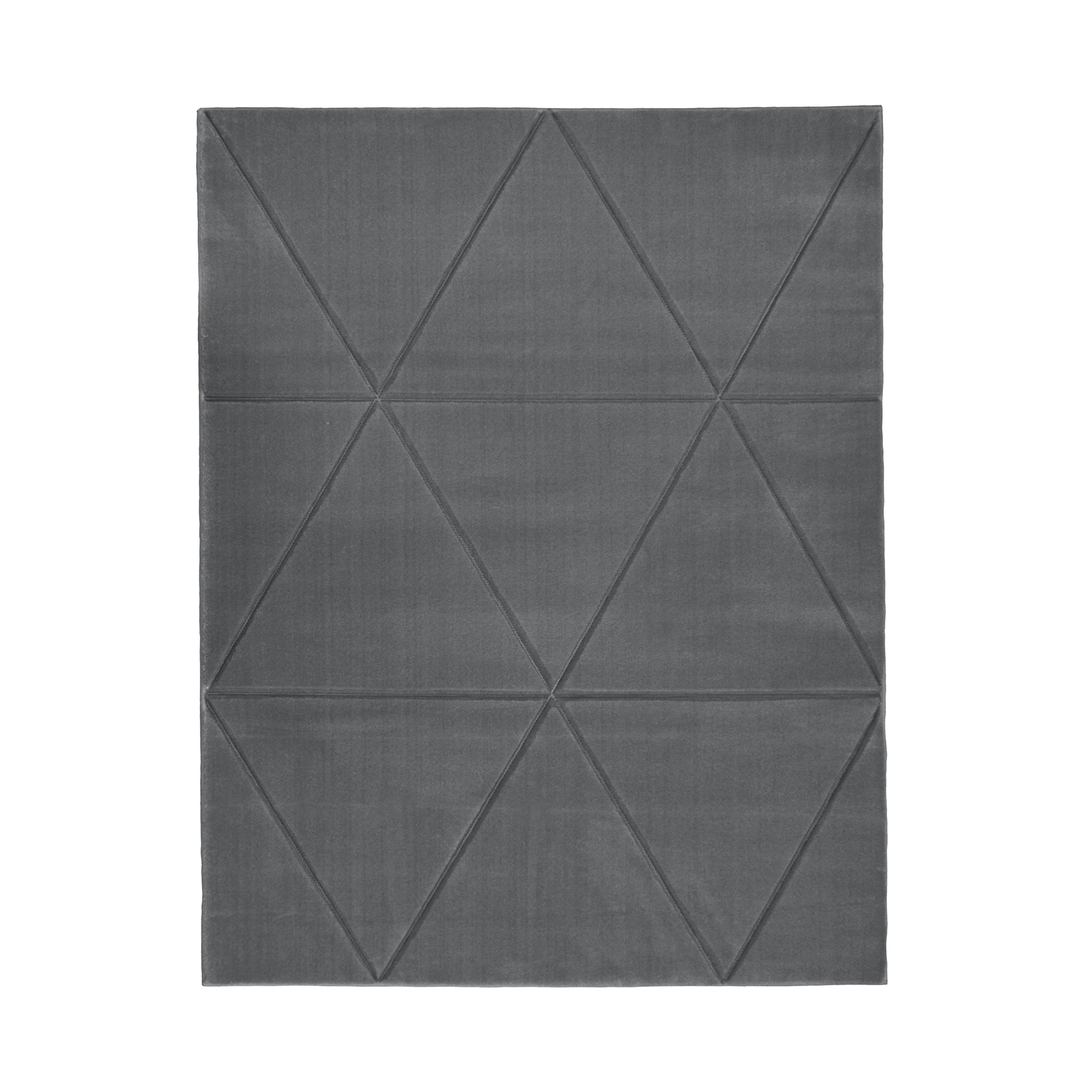 Stockholm 3D Effect Rug - Grey - Medium 