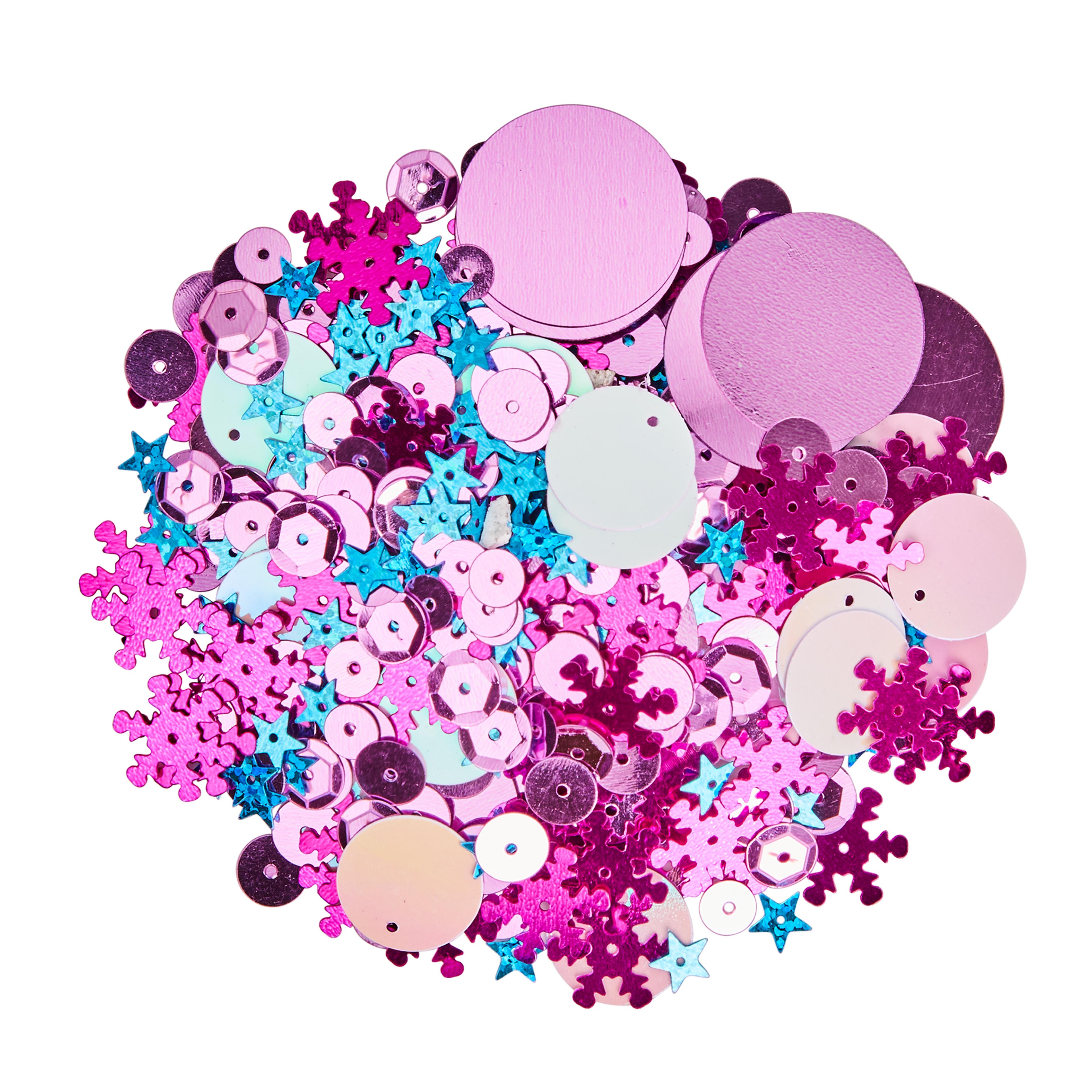Classmates Pastel Bargain Mix Sequins - 100g