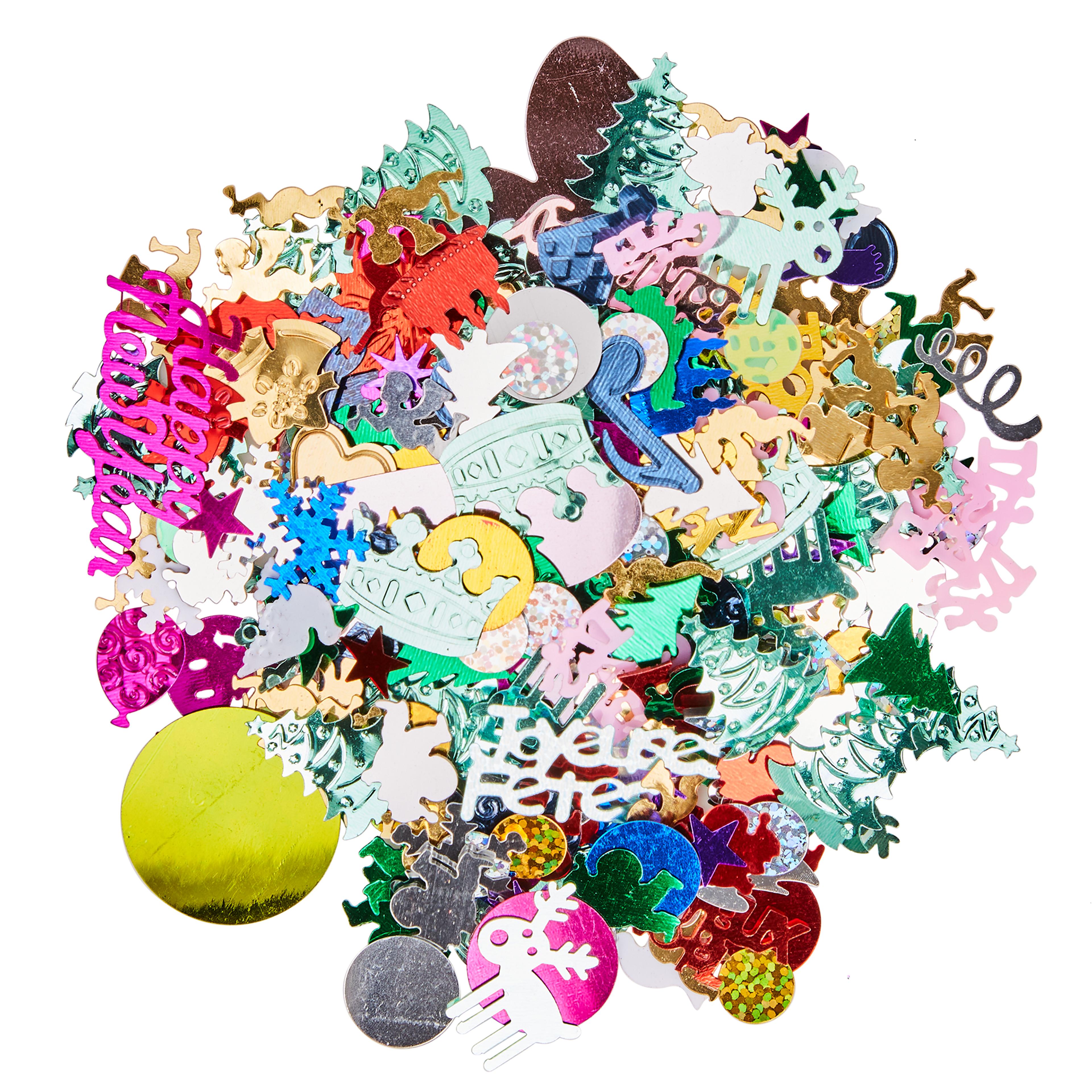 Classmates Mixed Christmas Sequins - 500g