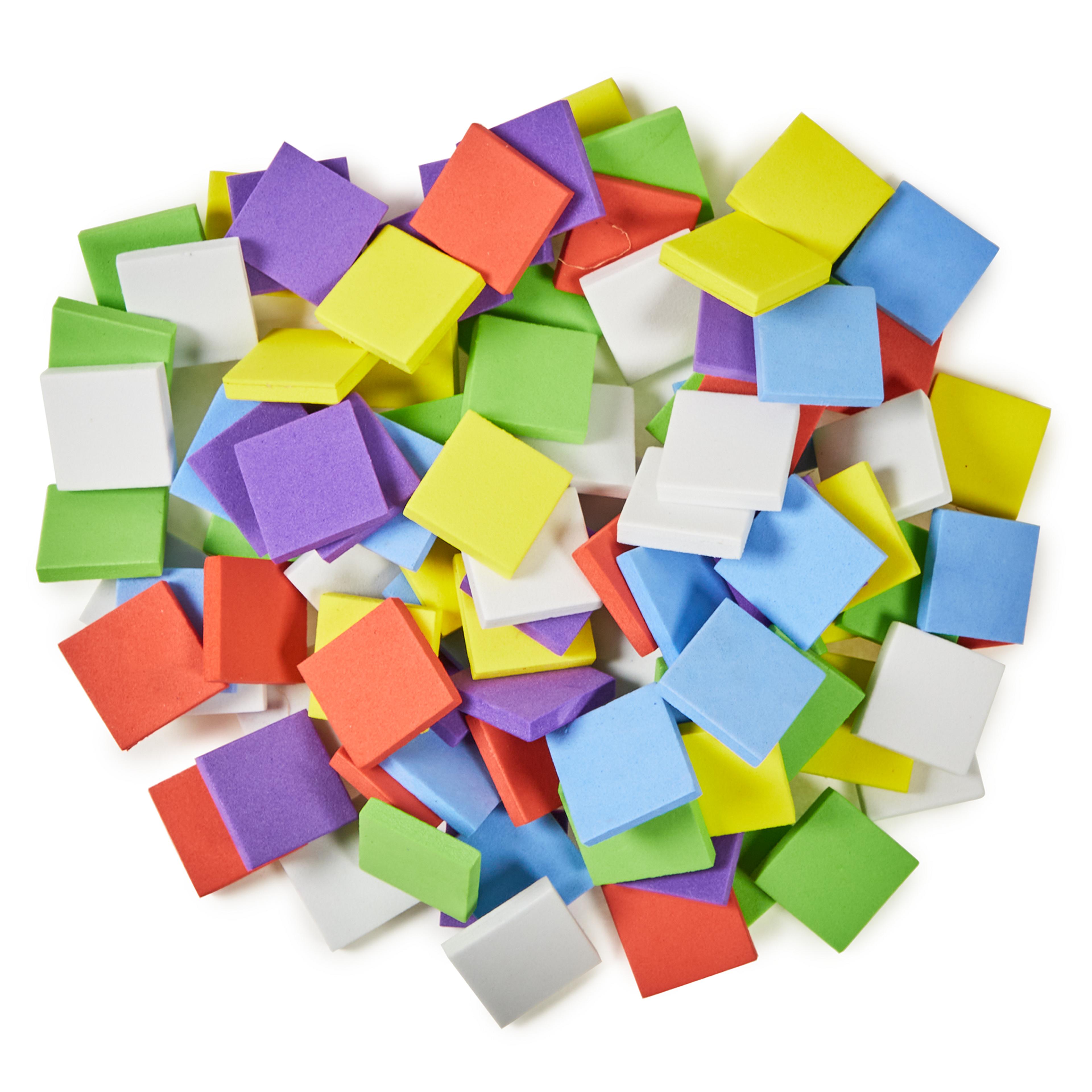 Classmates Craft Foam Squares - Pack of 100
