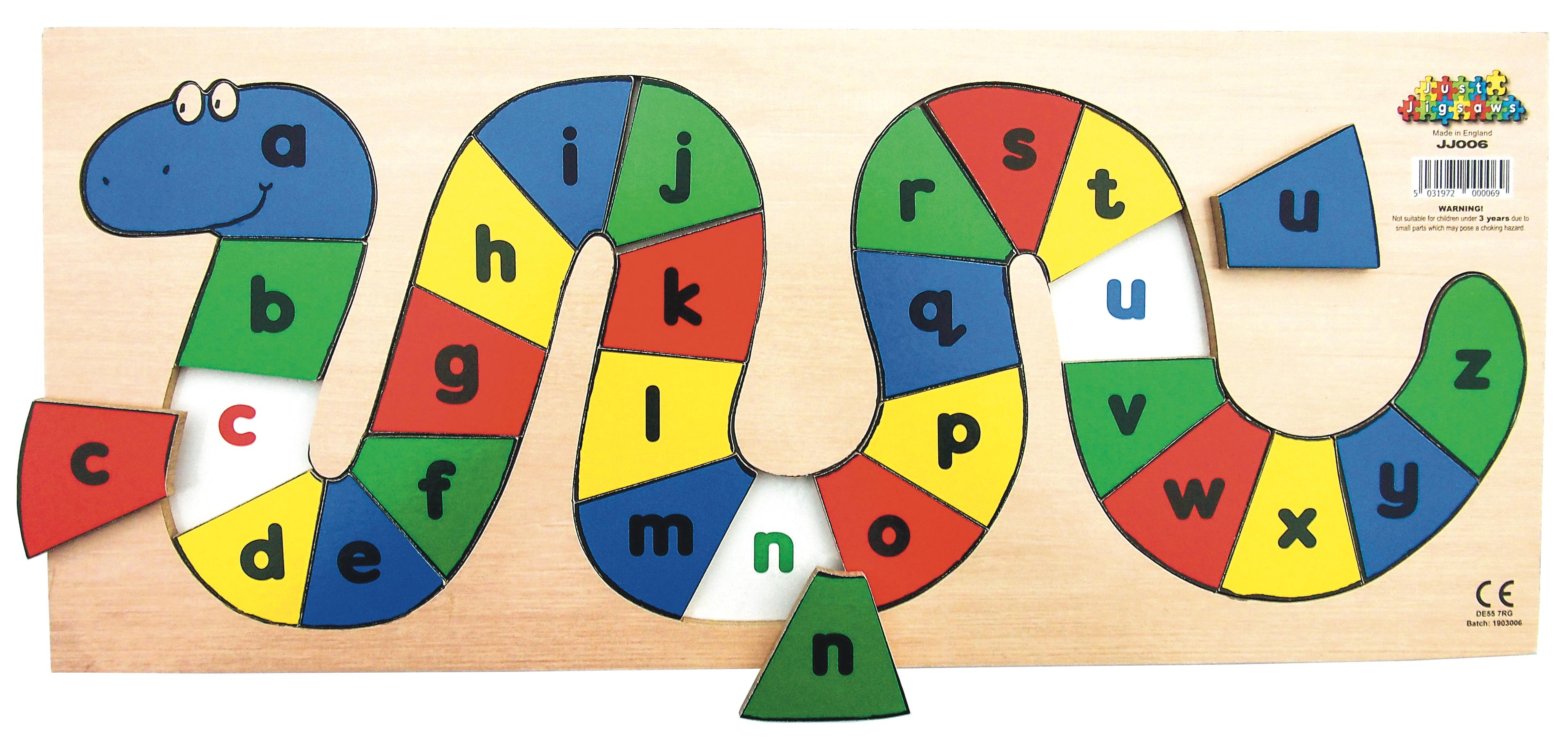 Just Jigsaws ABC Worm Jigsaw