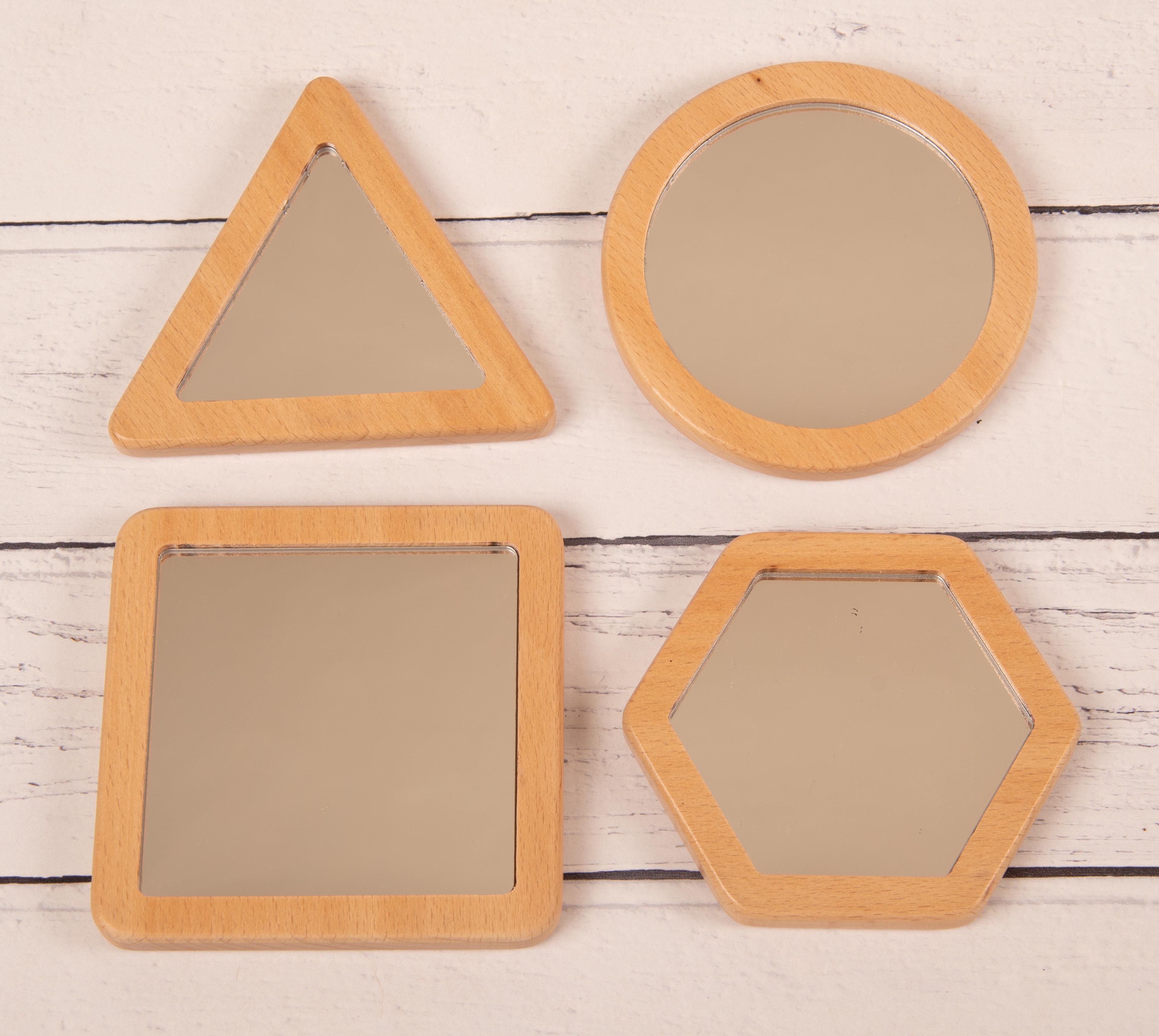Learn Well  Little Looking Mirror Shapes - Set of 4