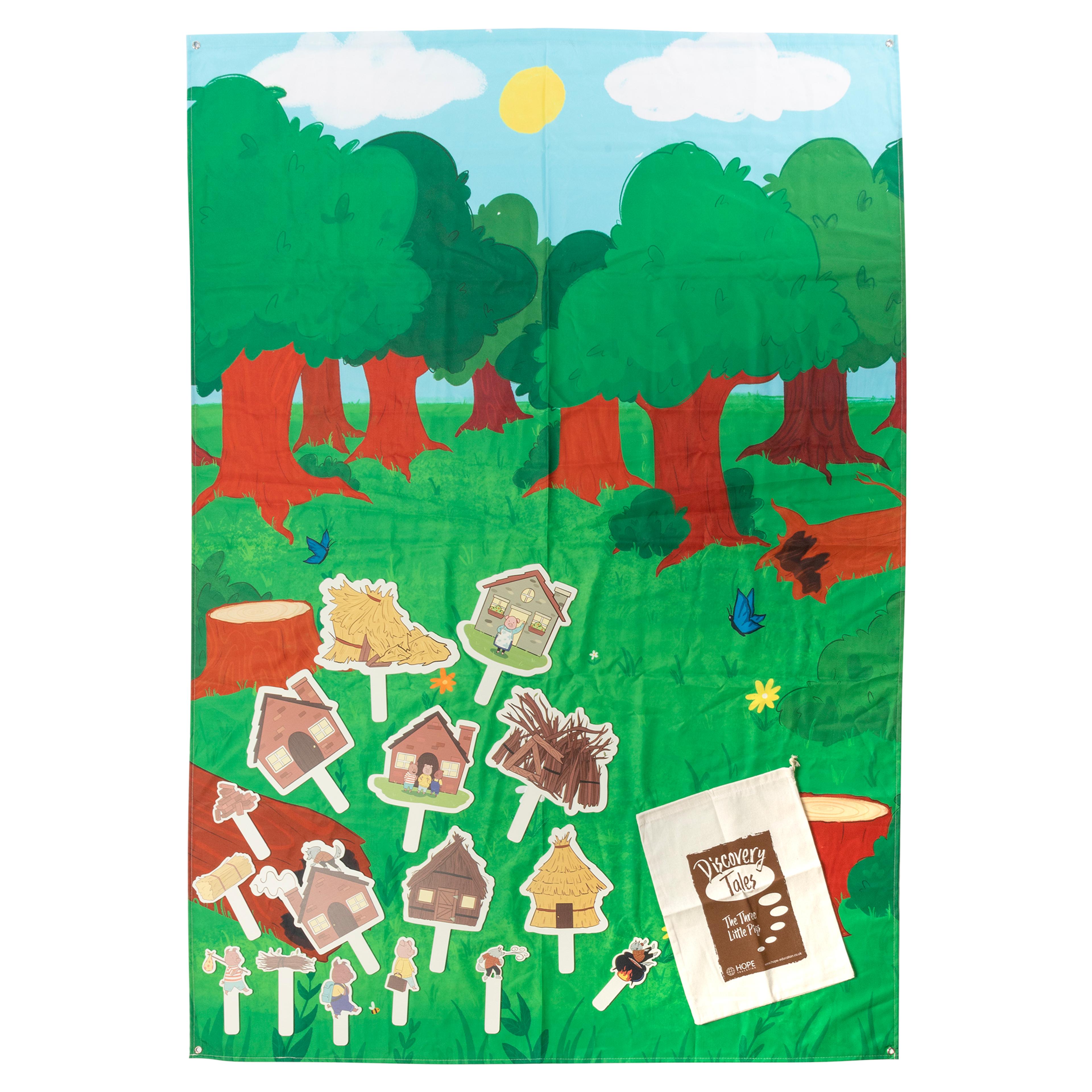 The 3 Little Pigs Scene Setter from Hope Education
