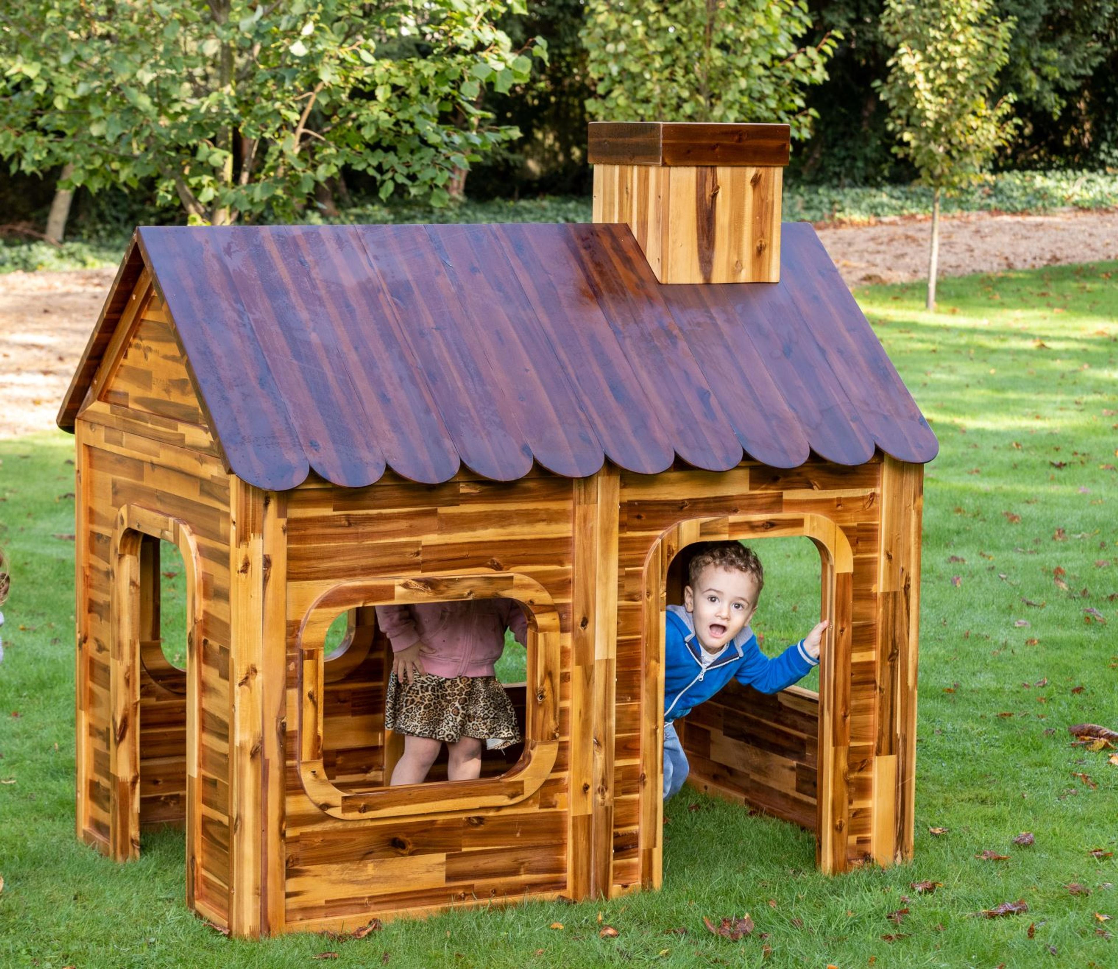 Outdoor Wooden Play House 