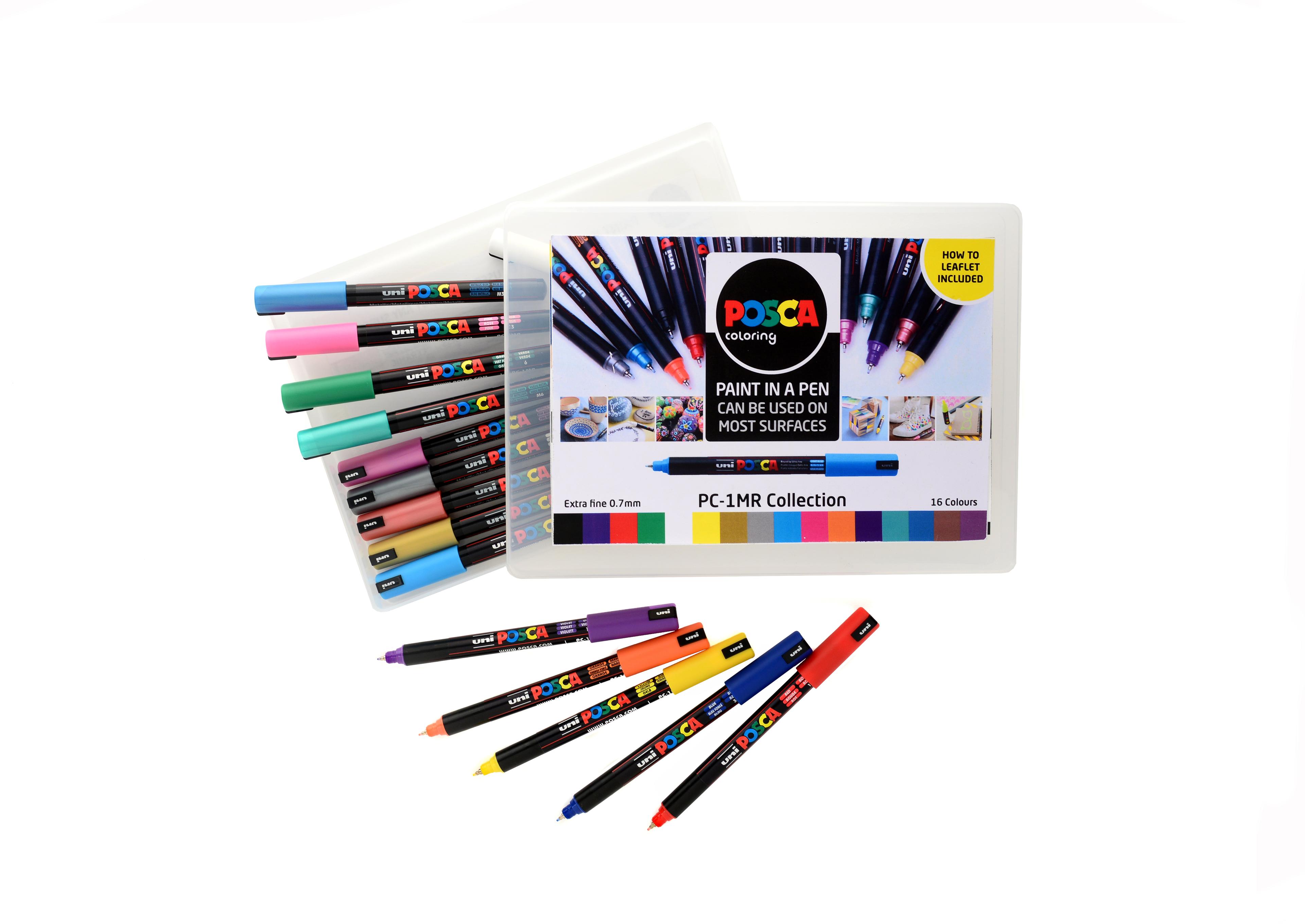POSCA Paint Markers Classpack - PC-1MR - Pack of 16