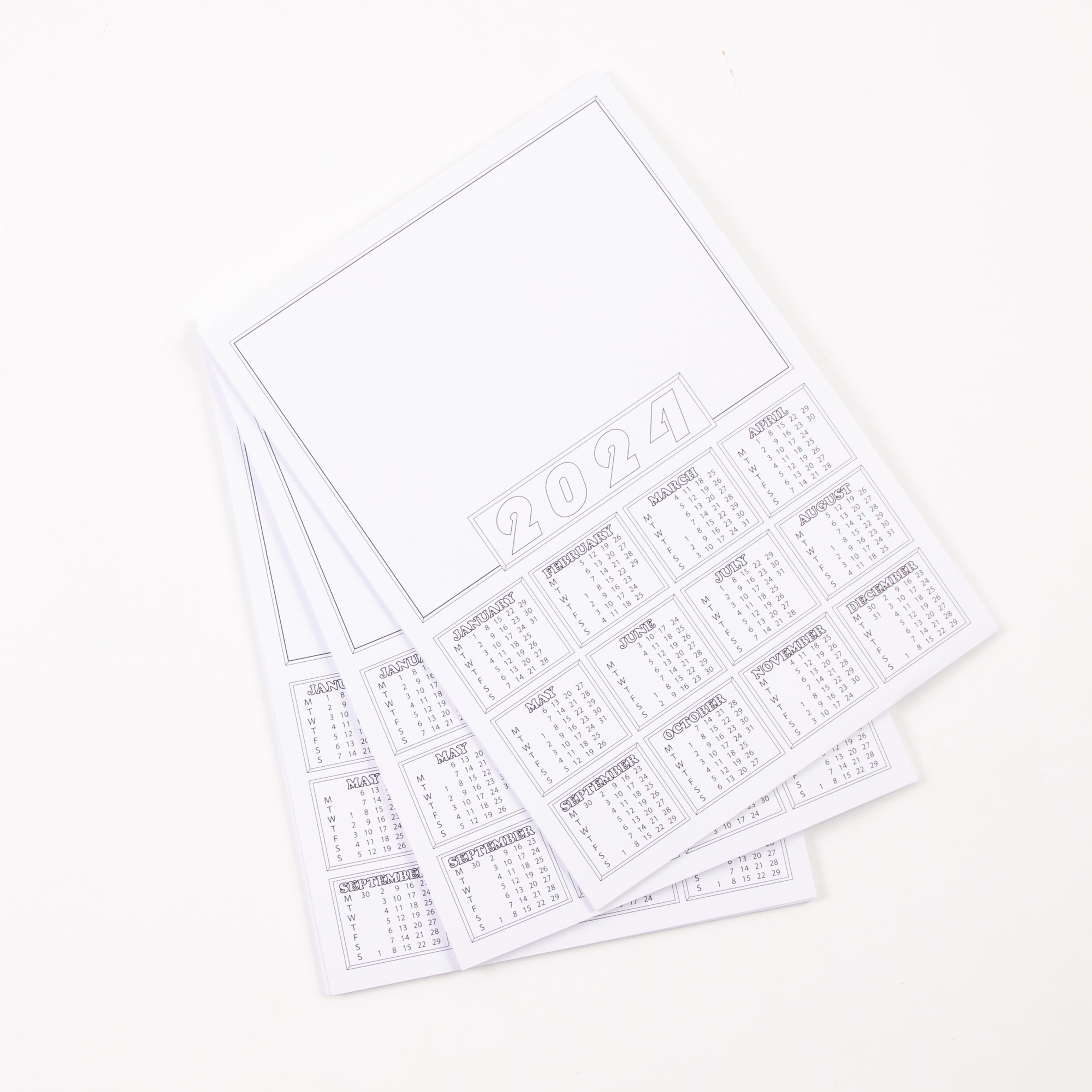 Classmates 2026 Month View Calendar With Blank Area - Pack of 50