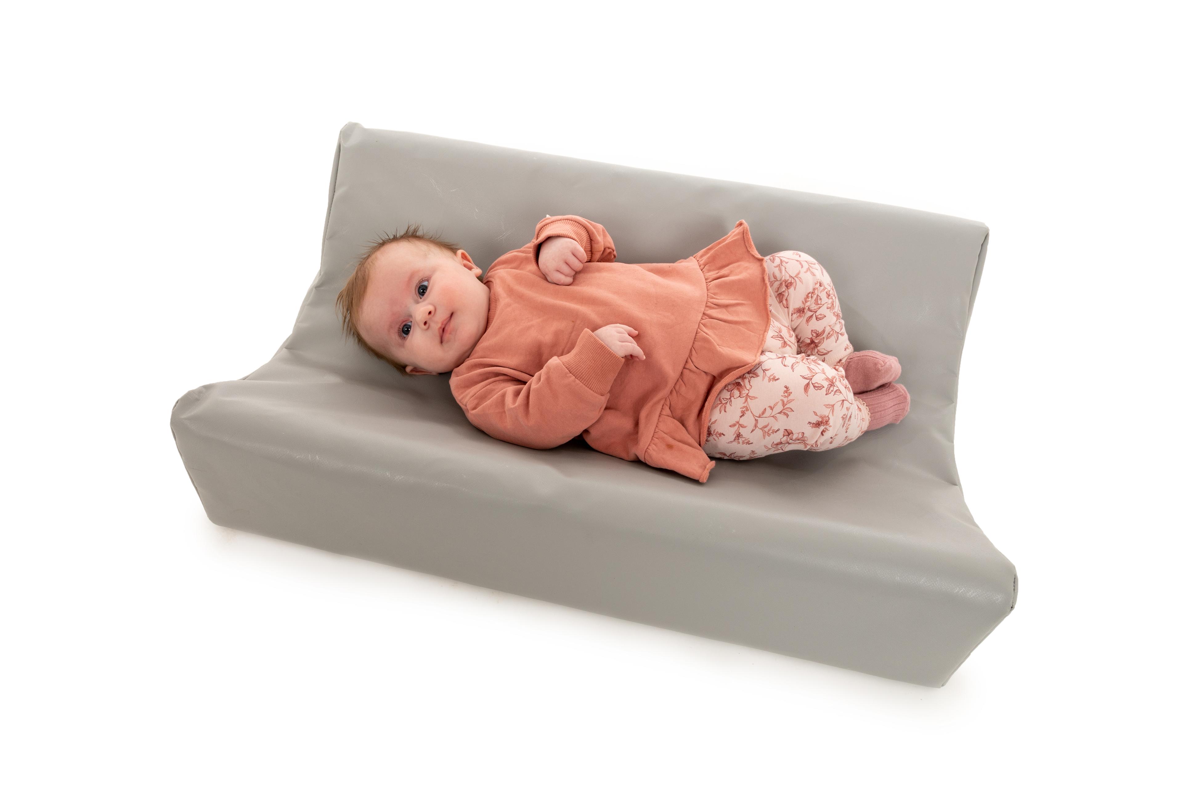 Curved Changing Mat - Grey