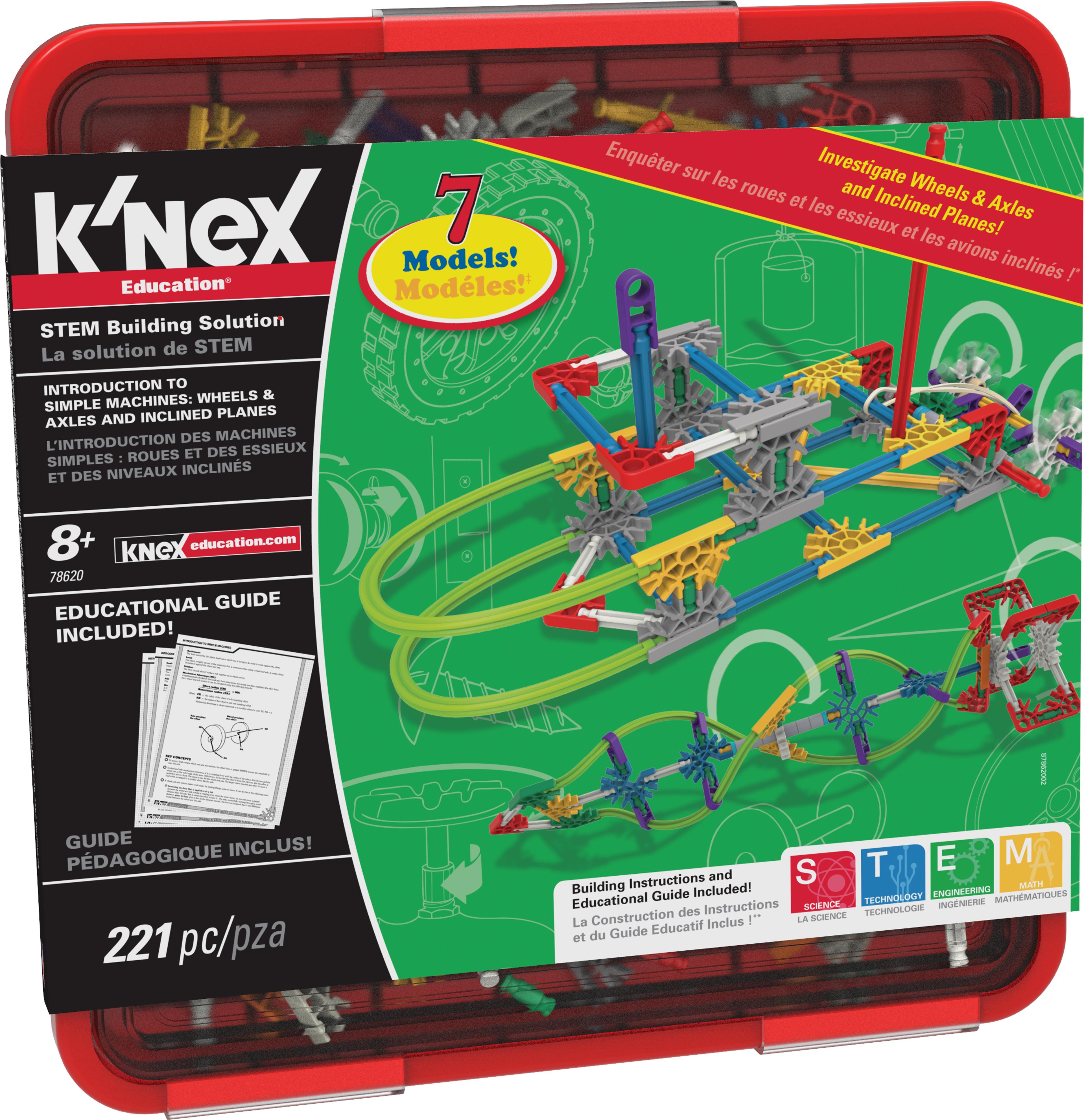 K'NEX Exploring Wheels, Axles And Planes