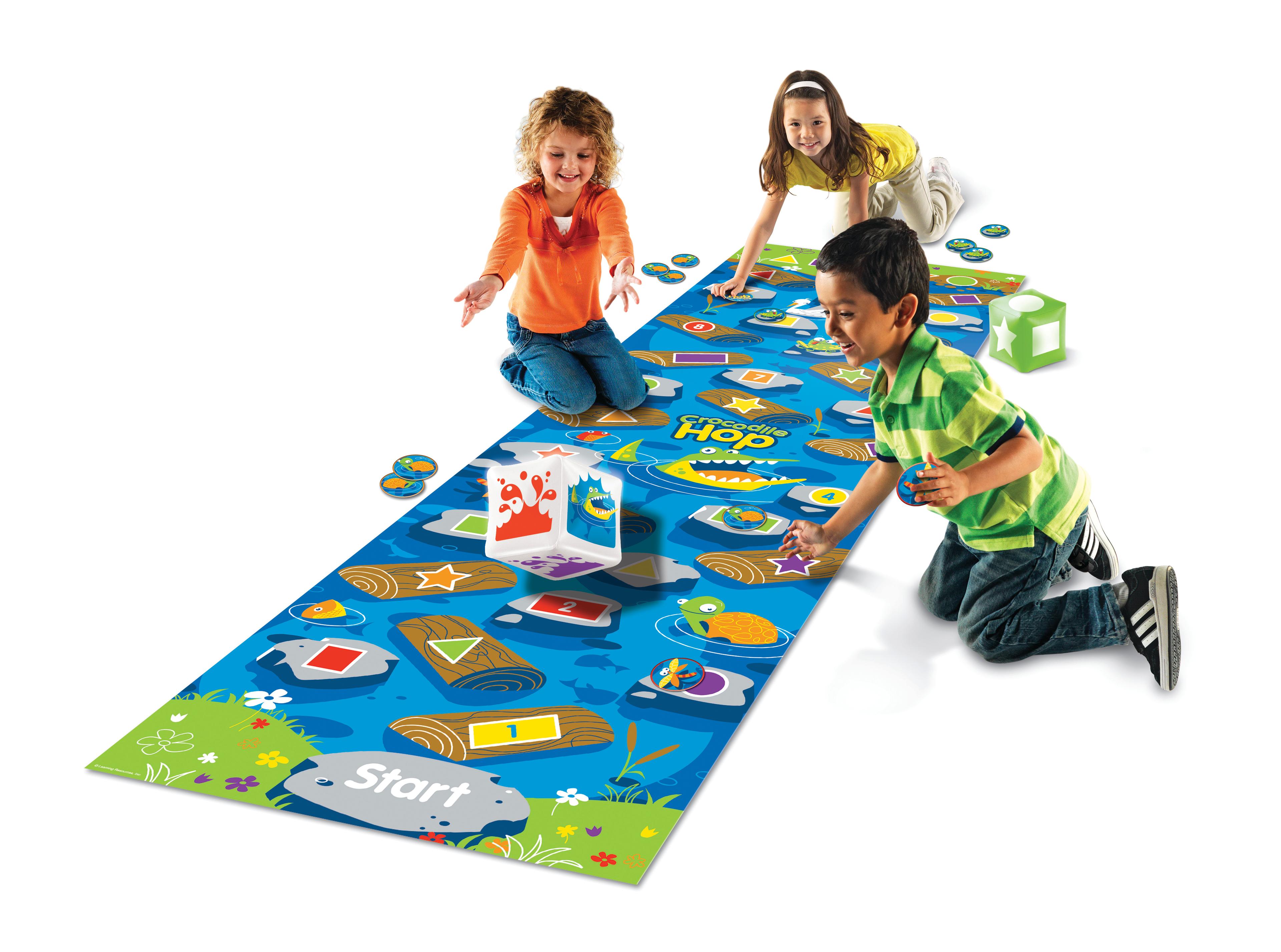 Learning Resources Crocodile Hop Floor Game