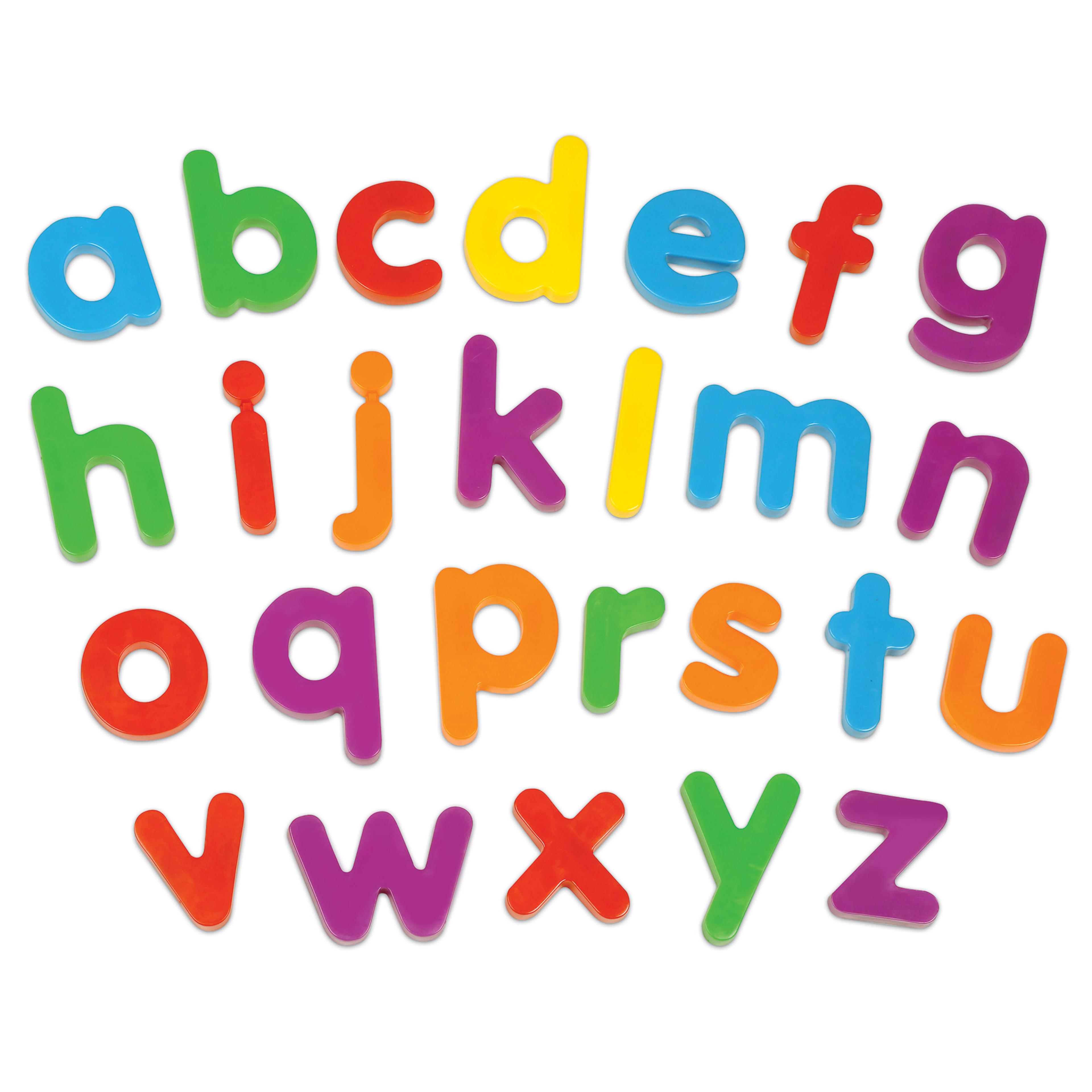 Learning Resources Jumbo Lowercase Magnetic Letters - Set of 40