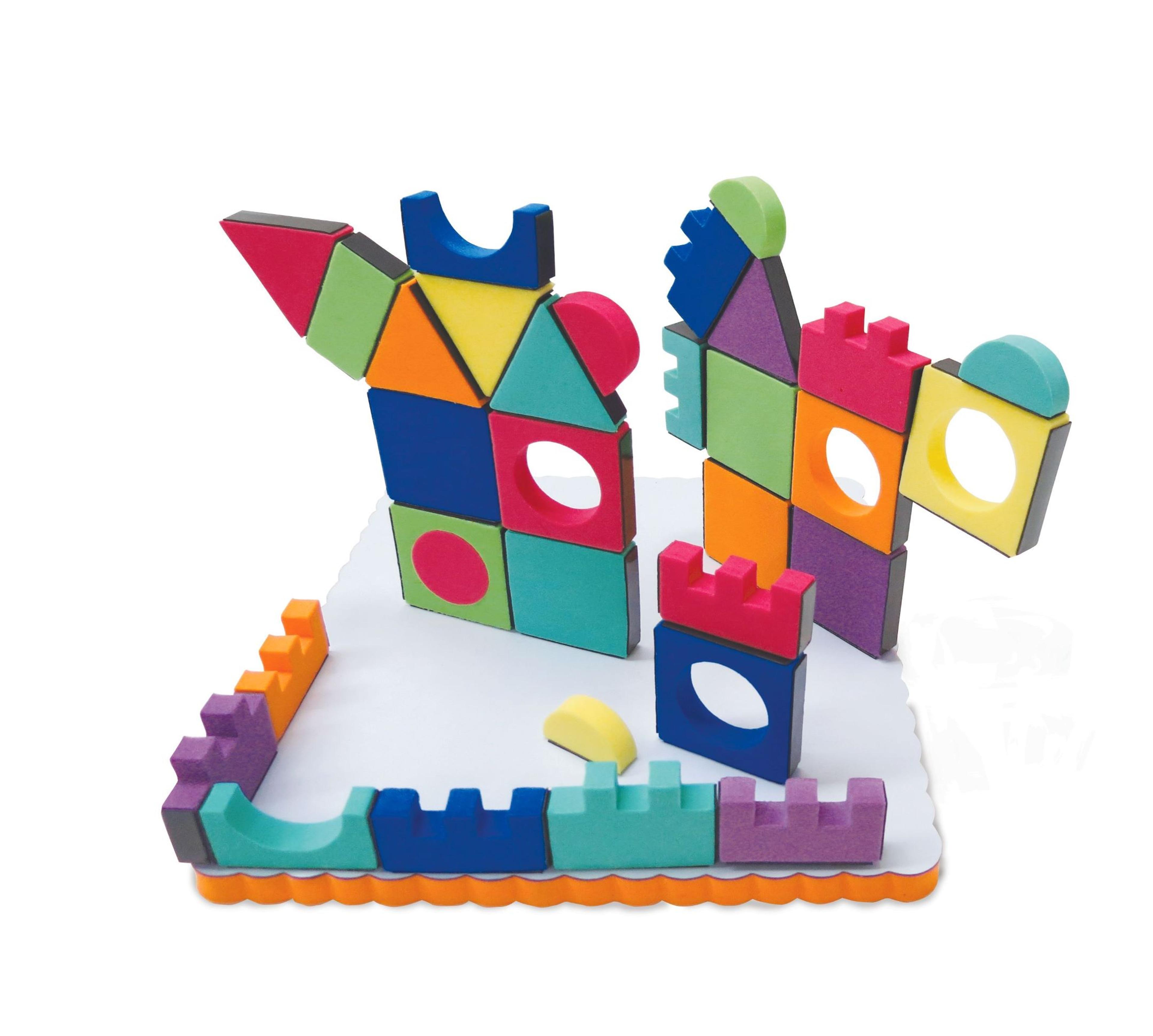 edushape 3D Magnets Set - Pack of 54