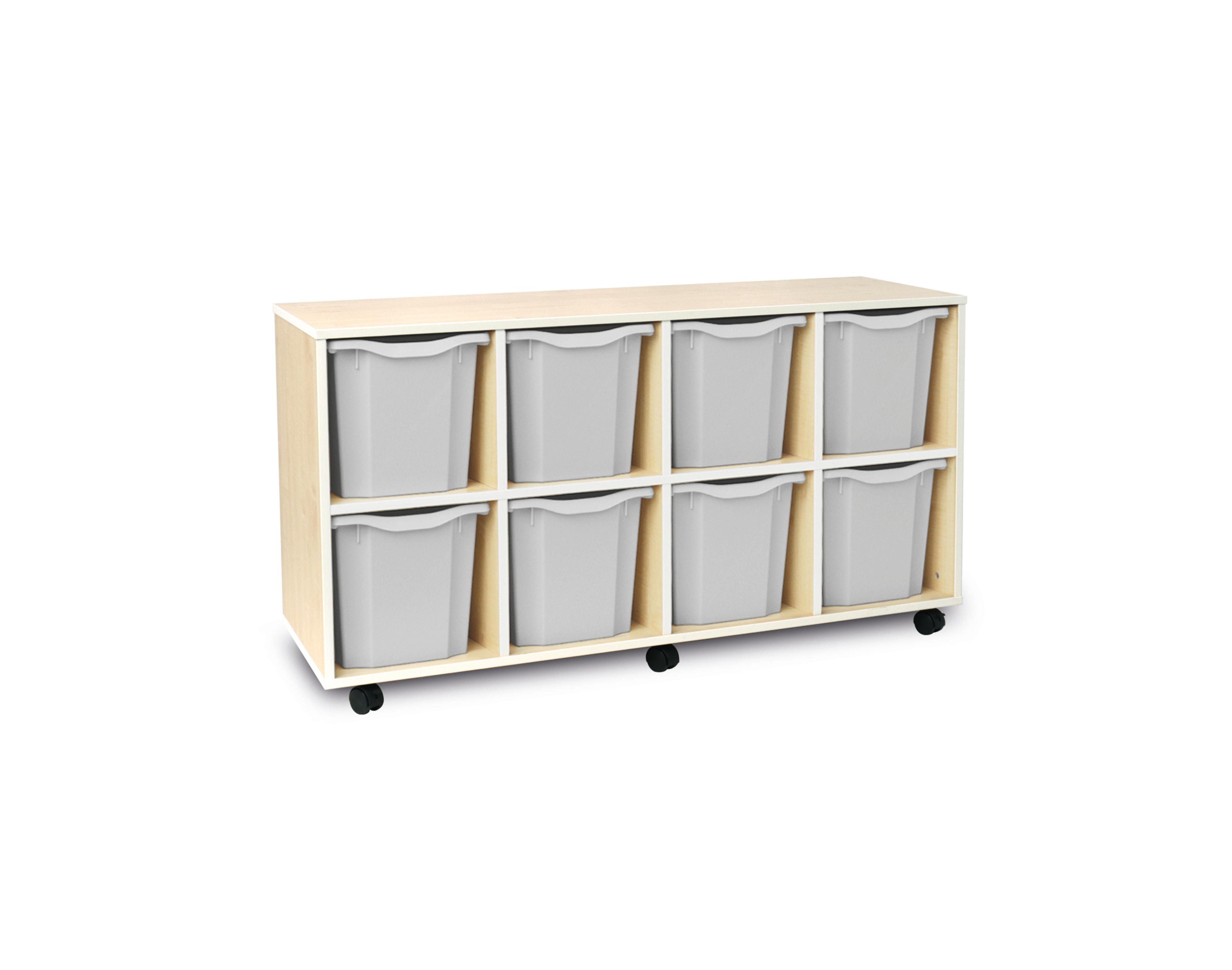 Classmates Pebble Storage Unit with 8 Jumbo Trays