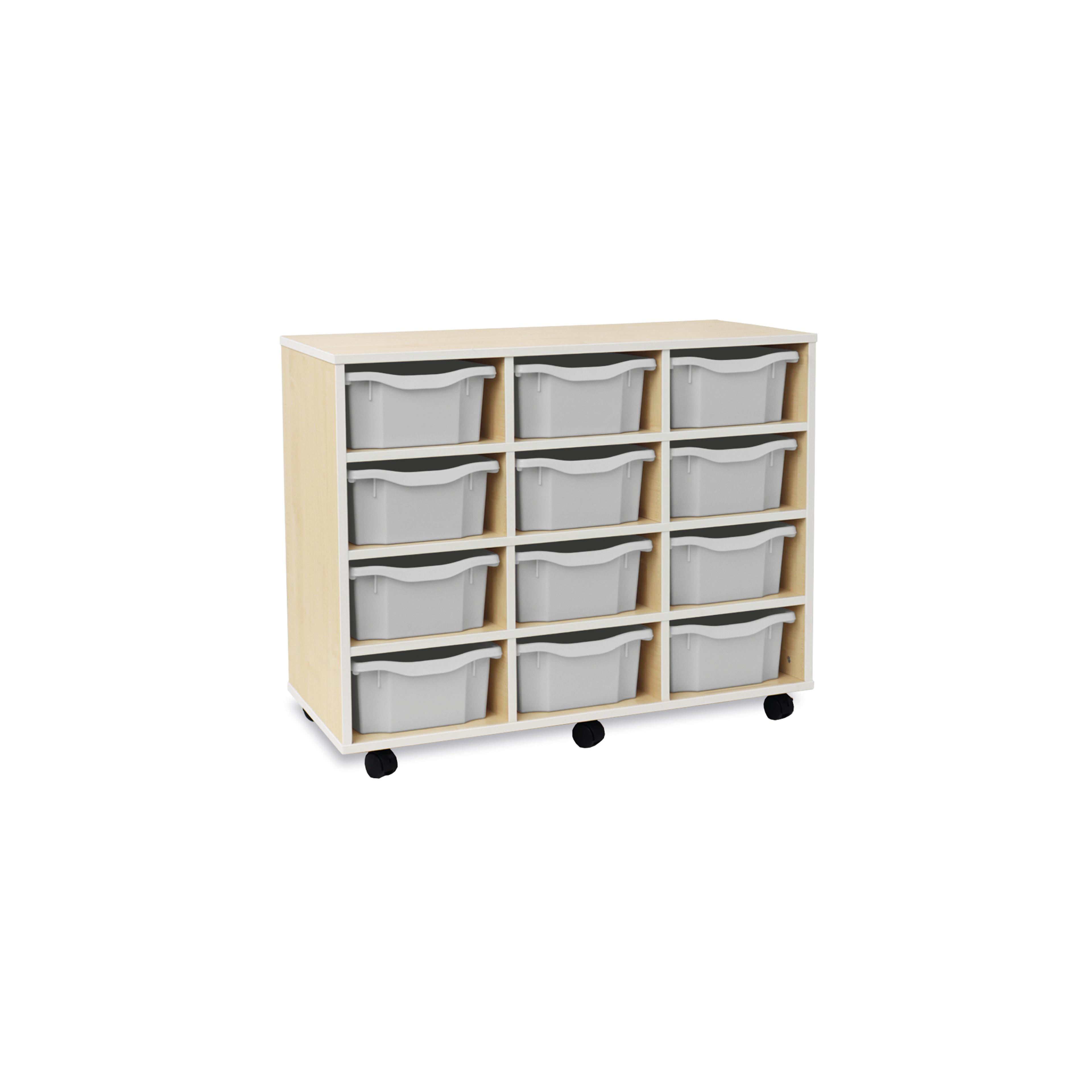 Classmates Pebble Storage Unit with 12 Deep Trays