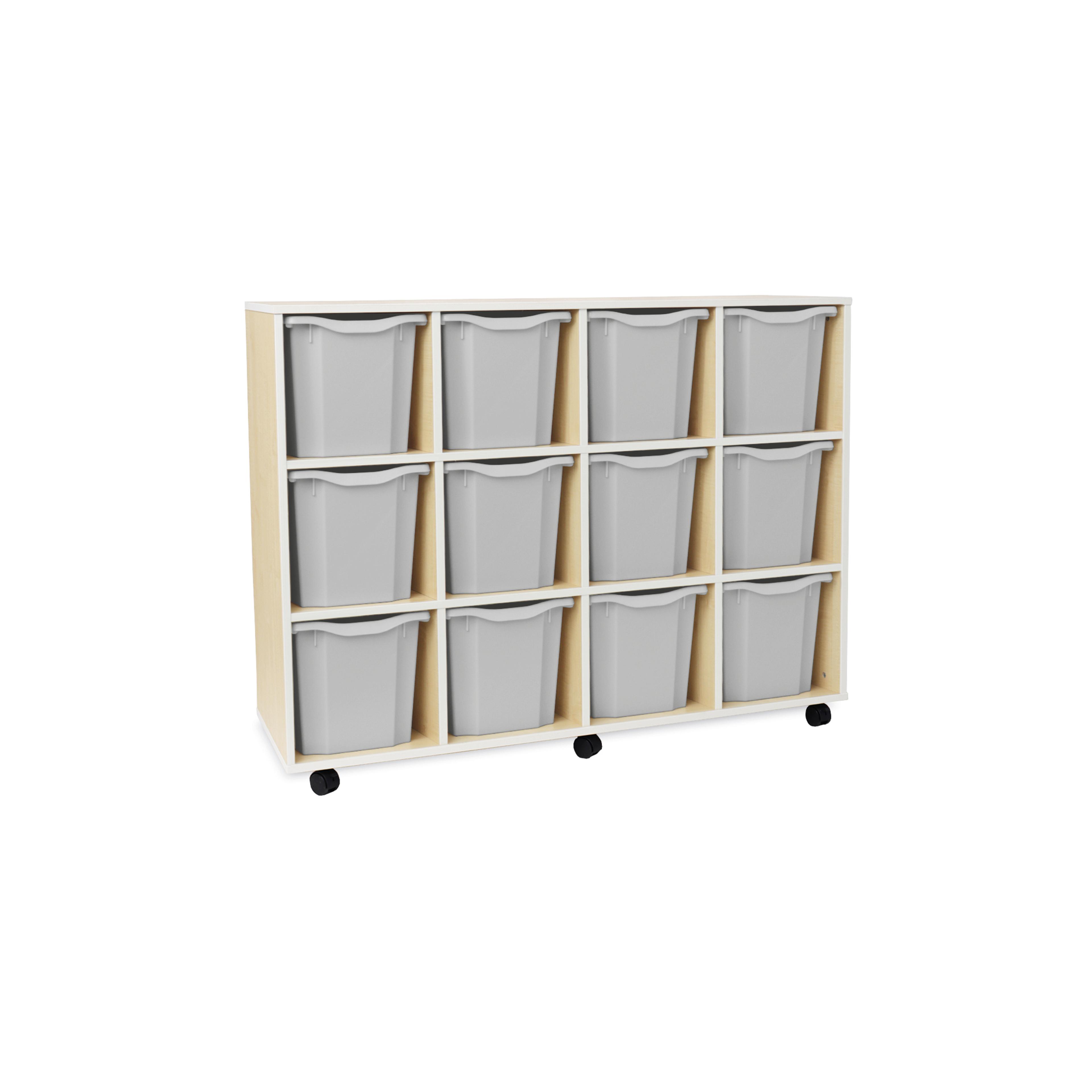 Classmates Pebble Storage Unit with 12 Jumbo Trays