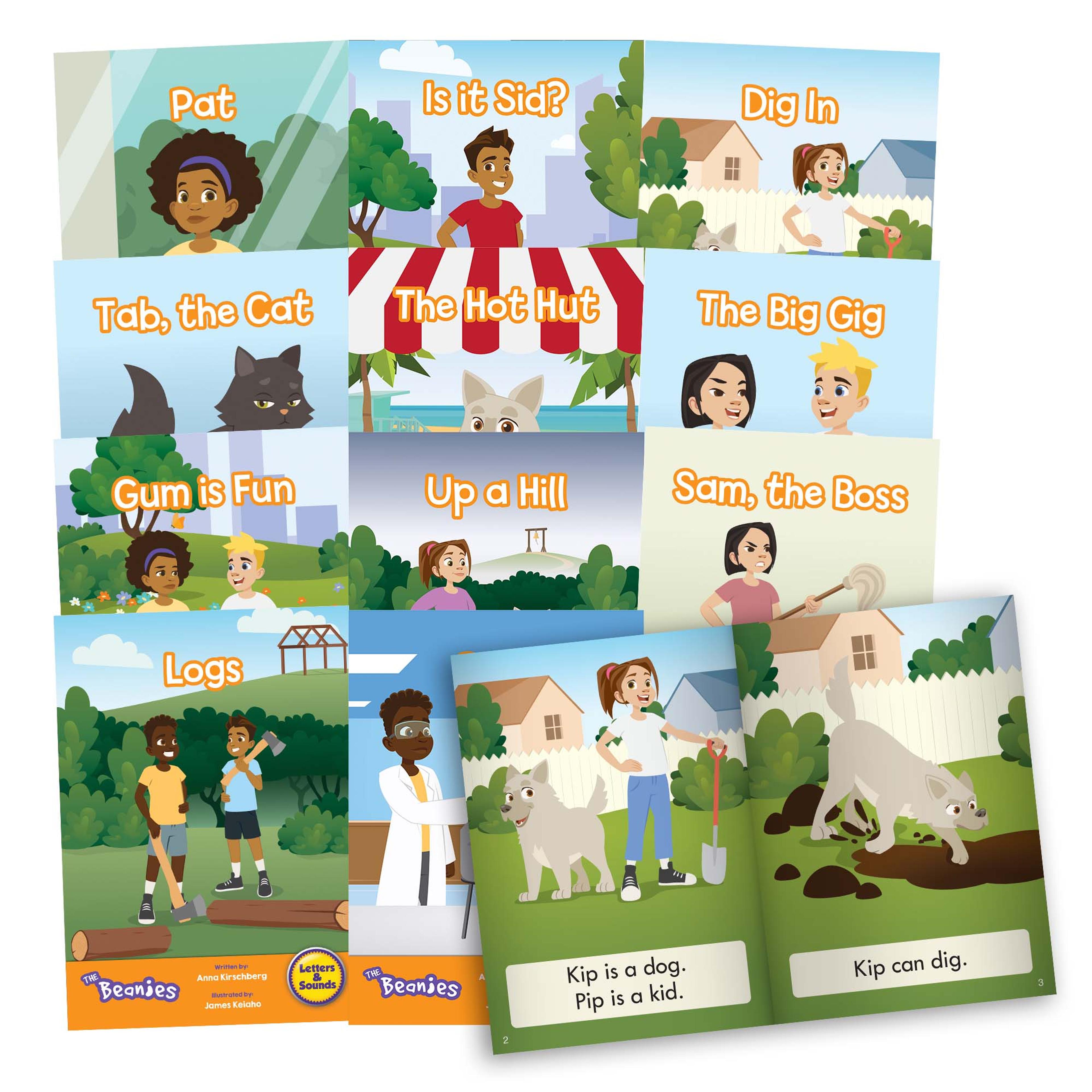 Junior Learning The Beanies Diversity Hi Lo Decodables - Phase 2