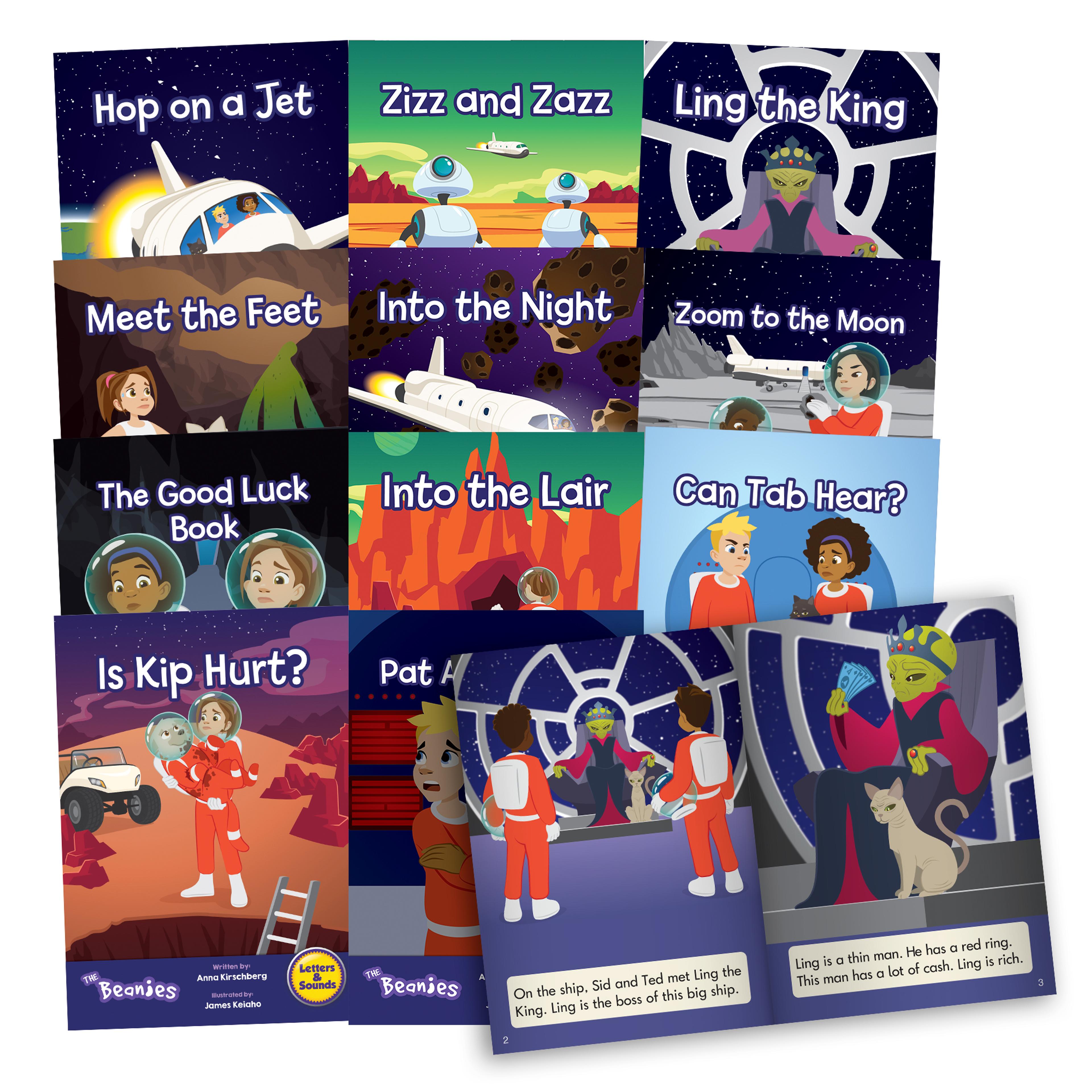 Junior Learning The Beanies Diversity Hi Lo Decodables: Phase 3