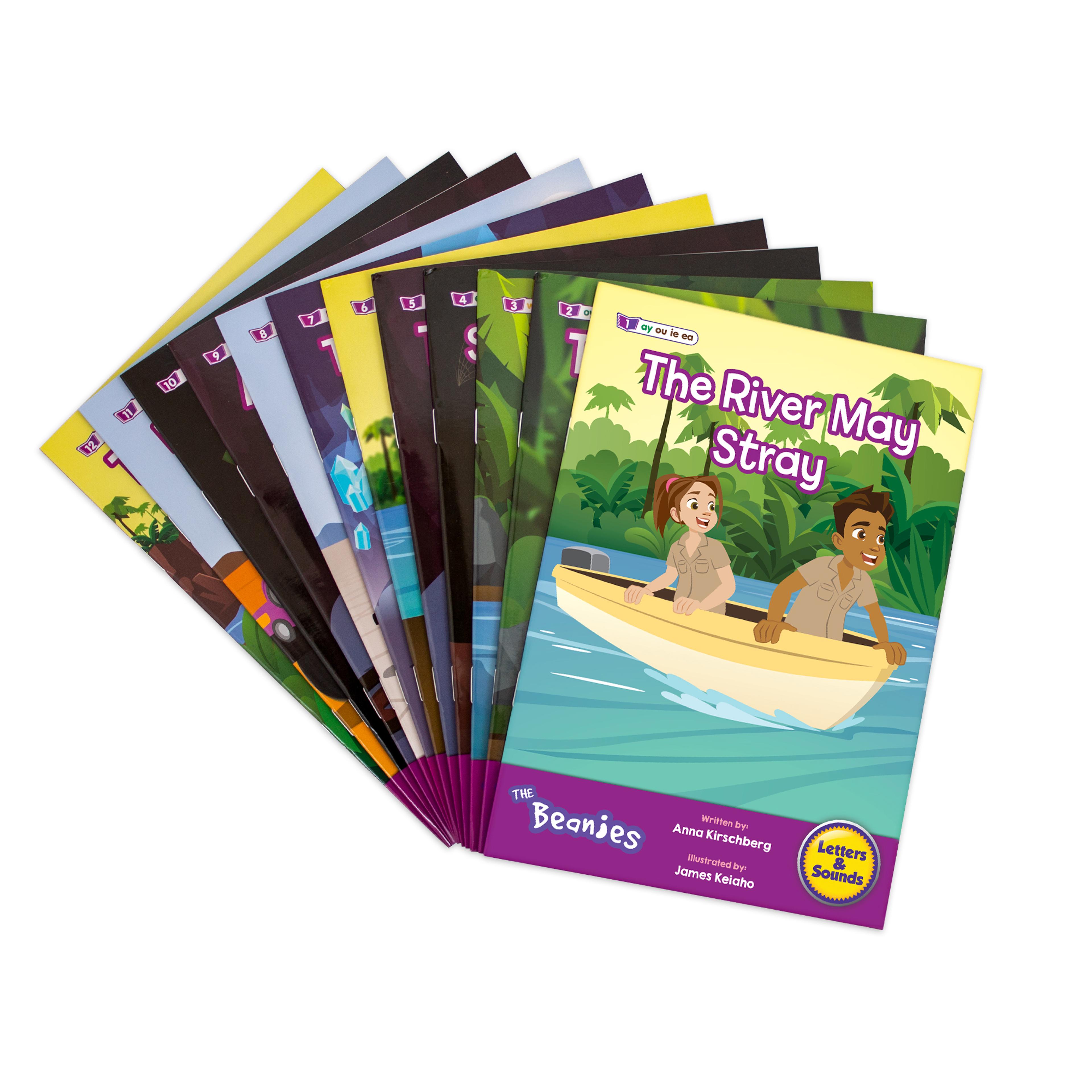 Junior Learning The Beanies Diversity Hi Lo Decodables Classpack - Phase 5