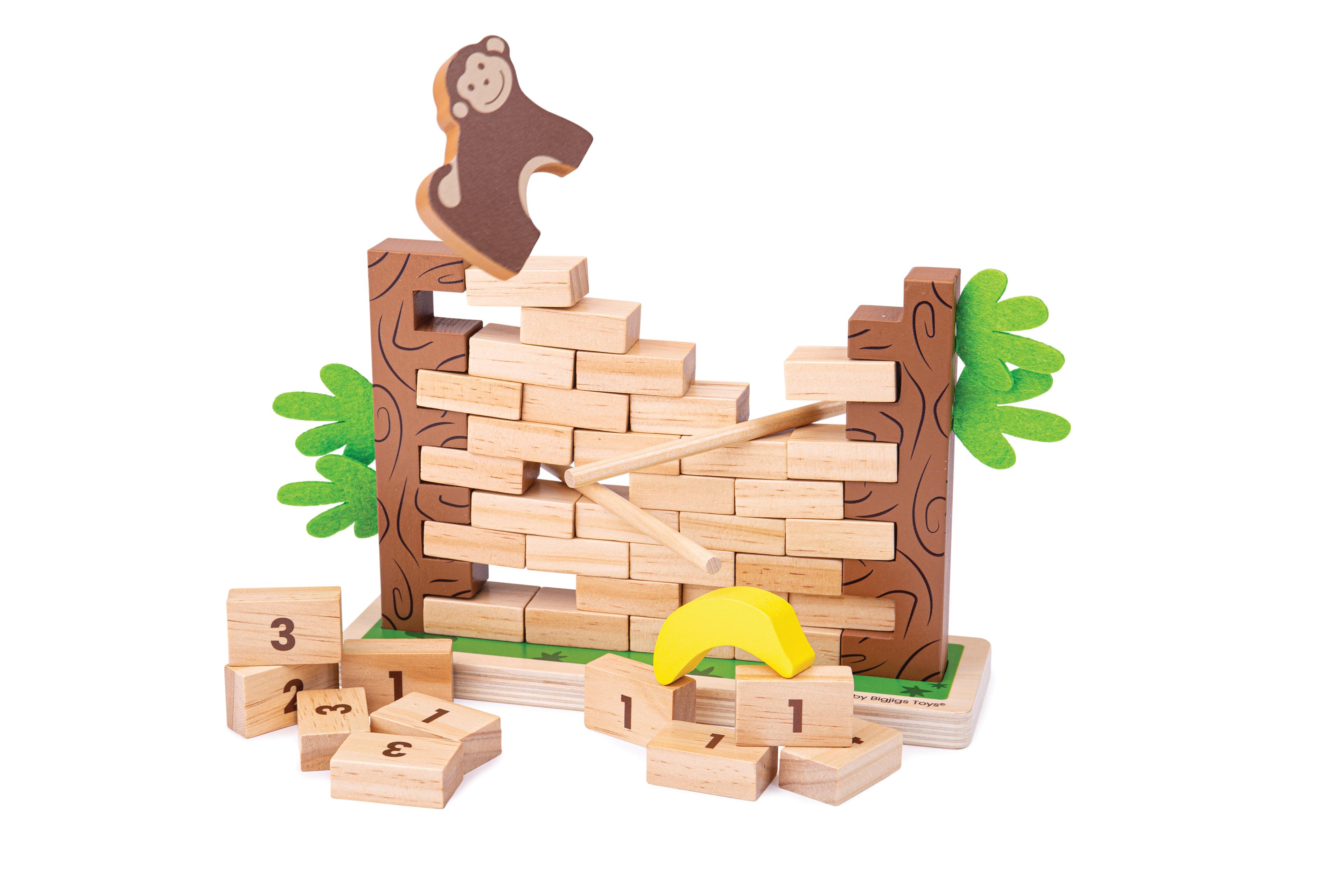 BIGJIGS Toys Jungle Crash