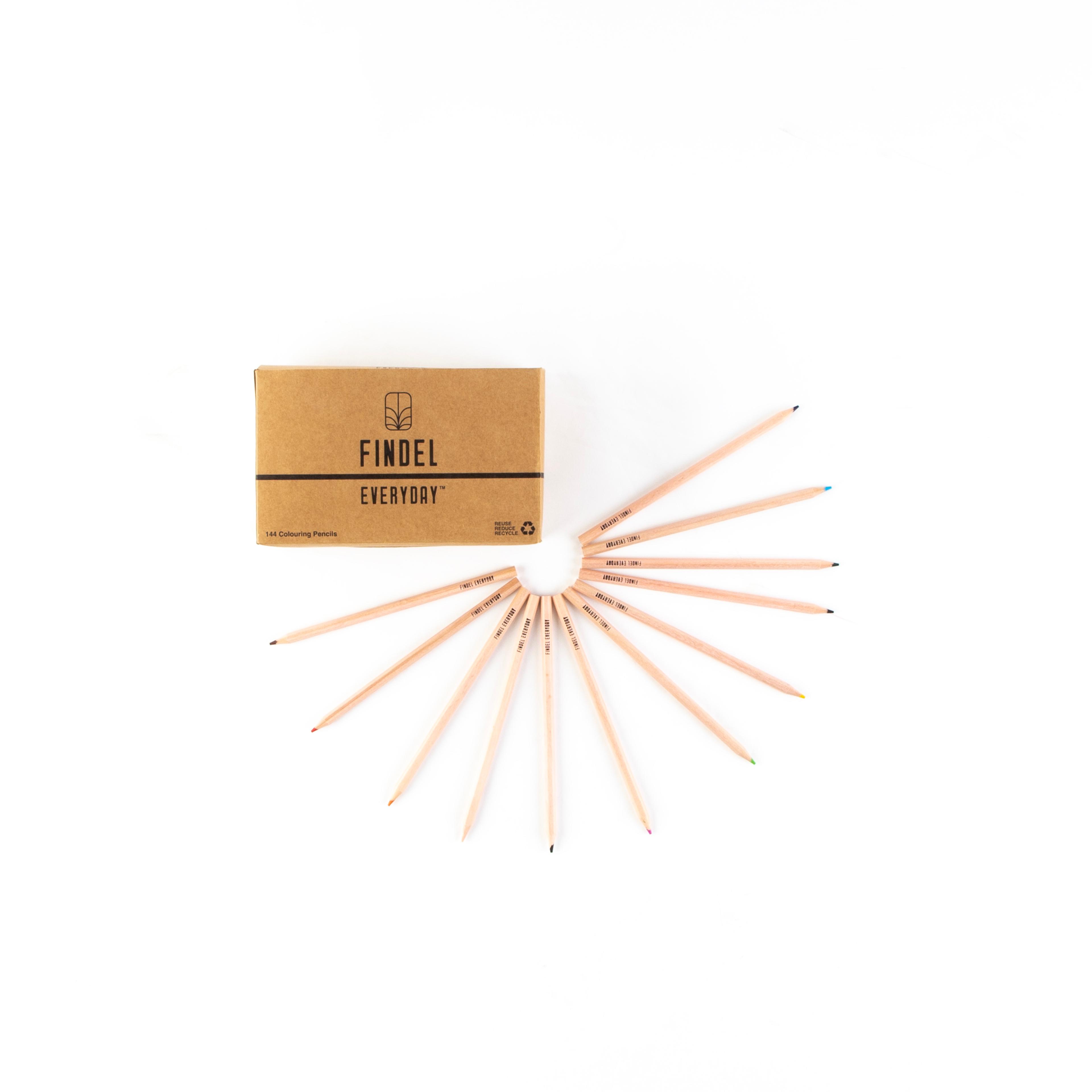 Findel Everyday Colouring Pencils - Pack of 144