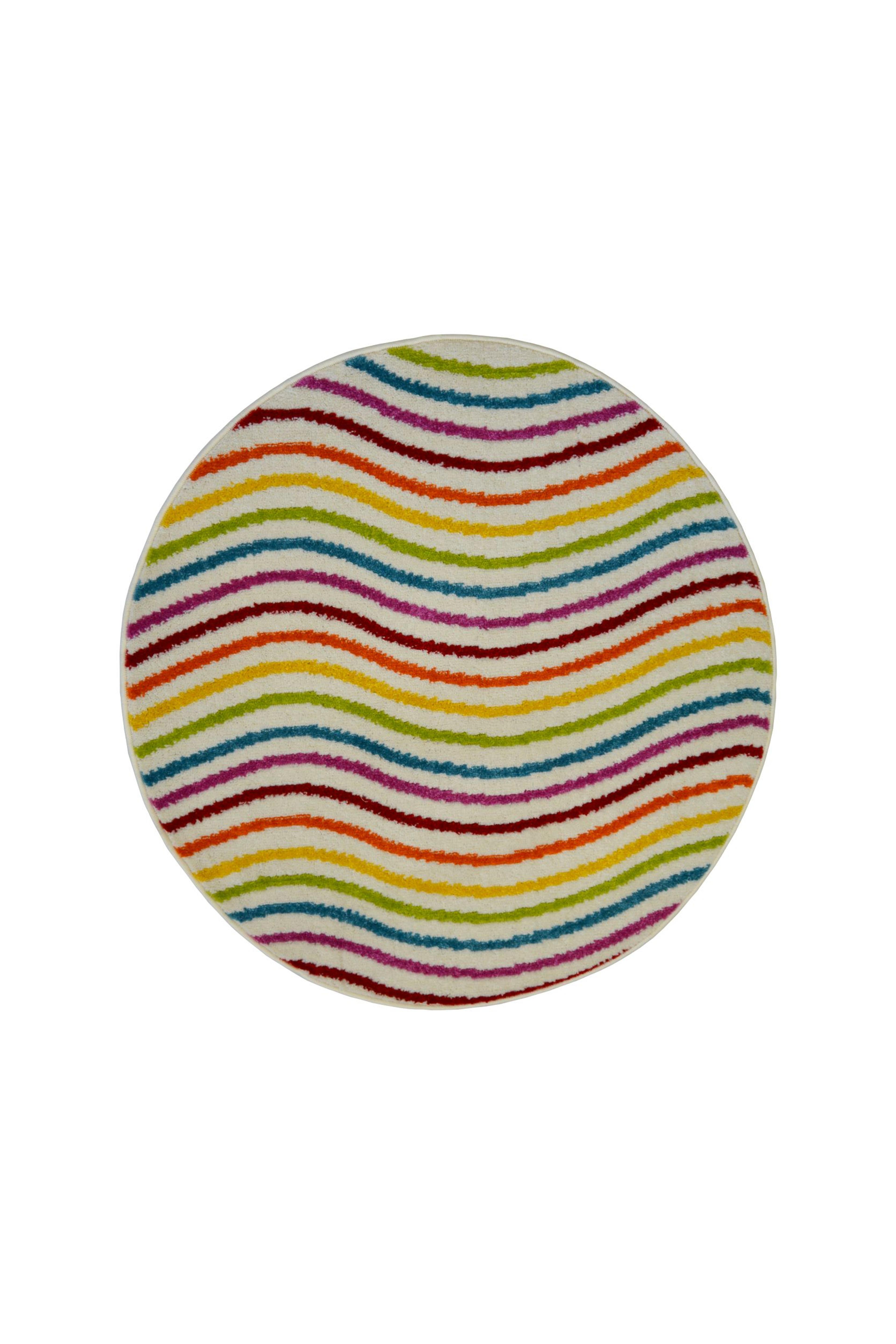 Colour Pop Hard Wearing Circular Mat