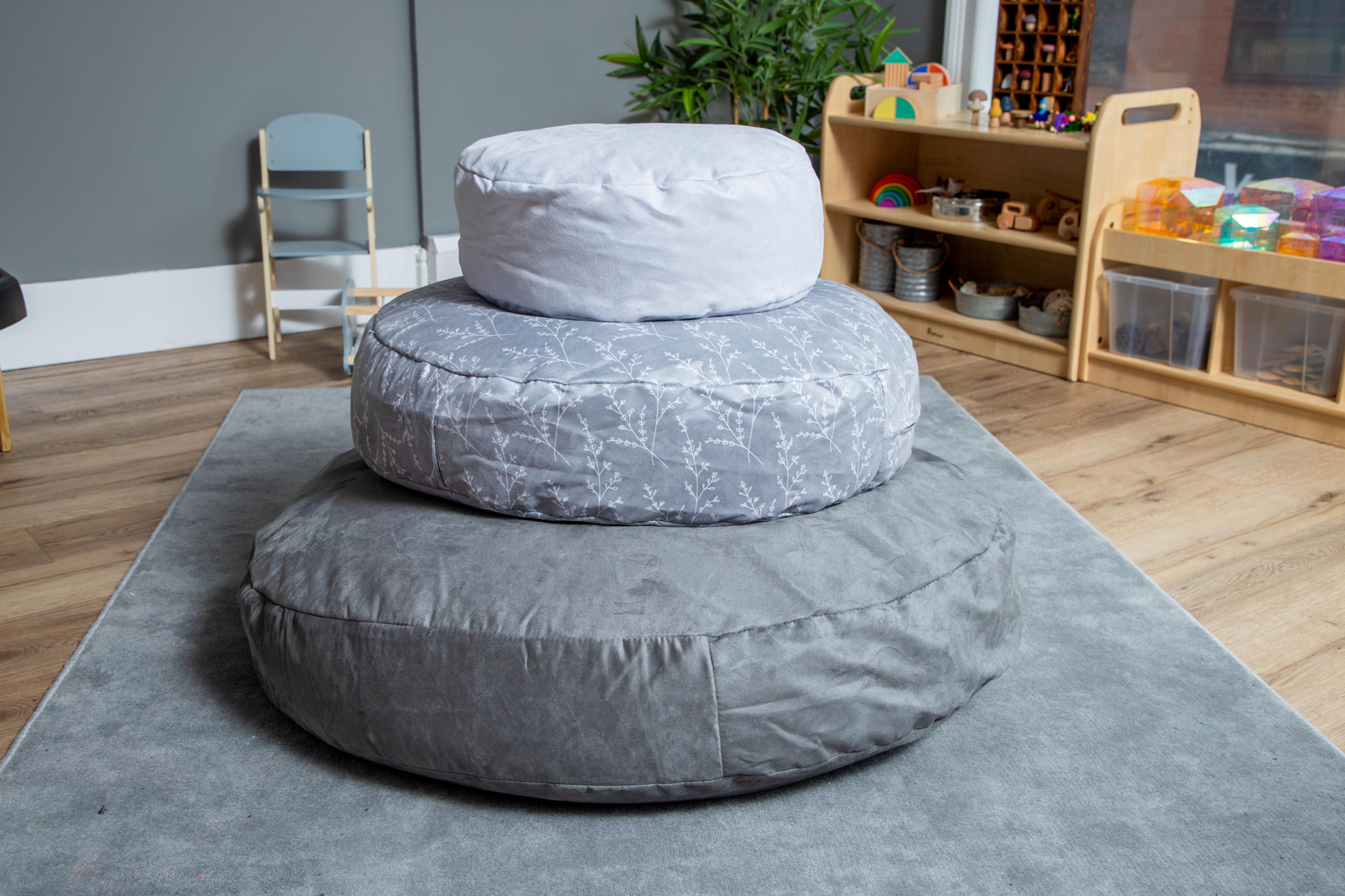 Soft Play Faux Suede Stacking Rounds from Hope Education - Set of 3