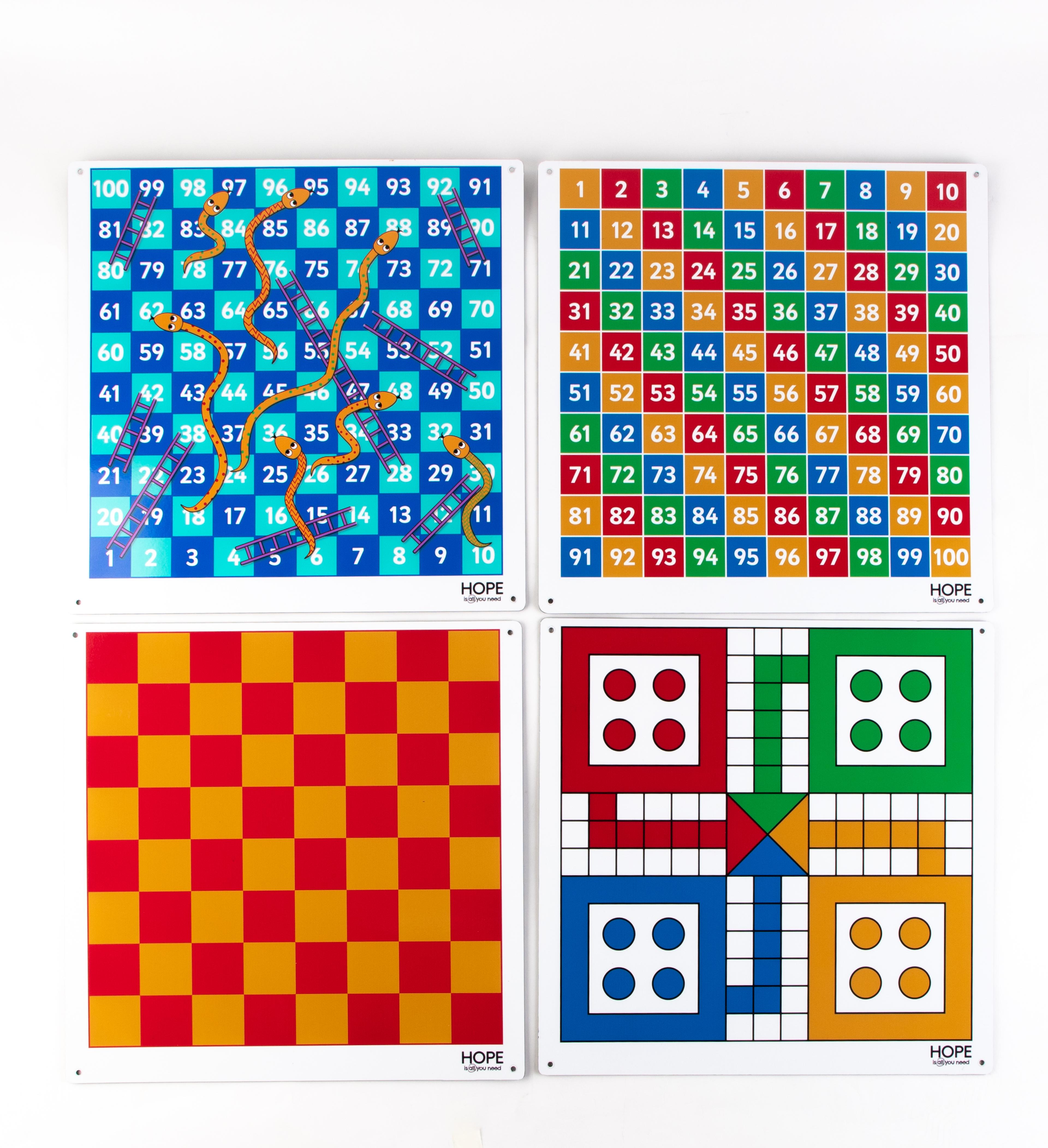 Outdoor Game Boards from Hope Education - Set of 4