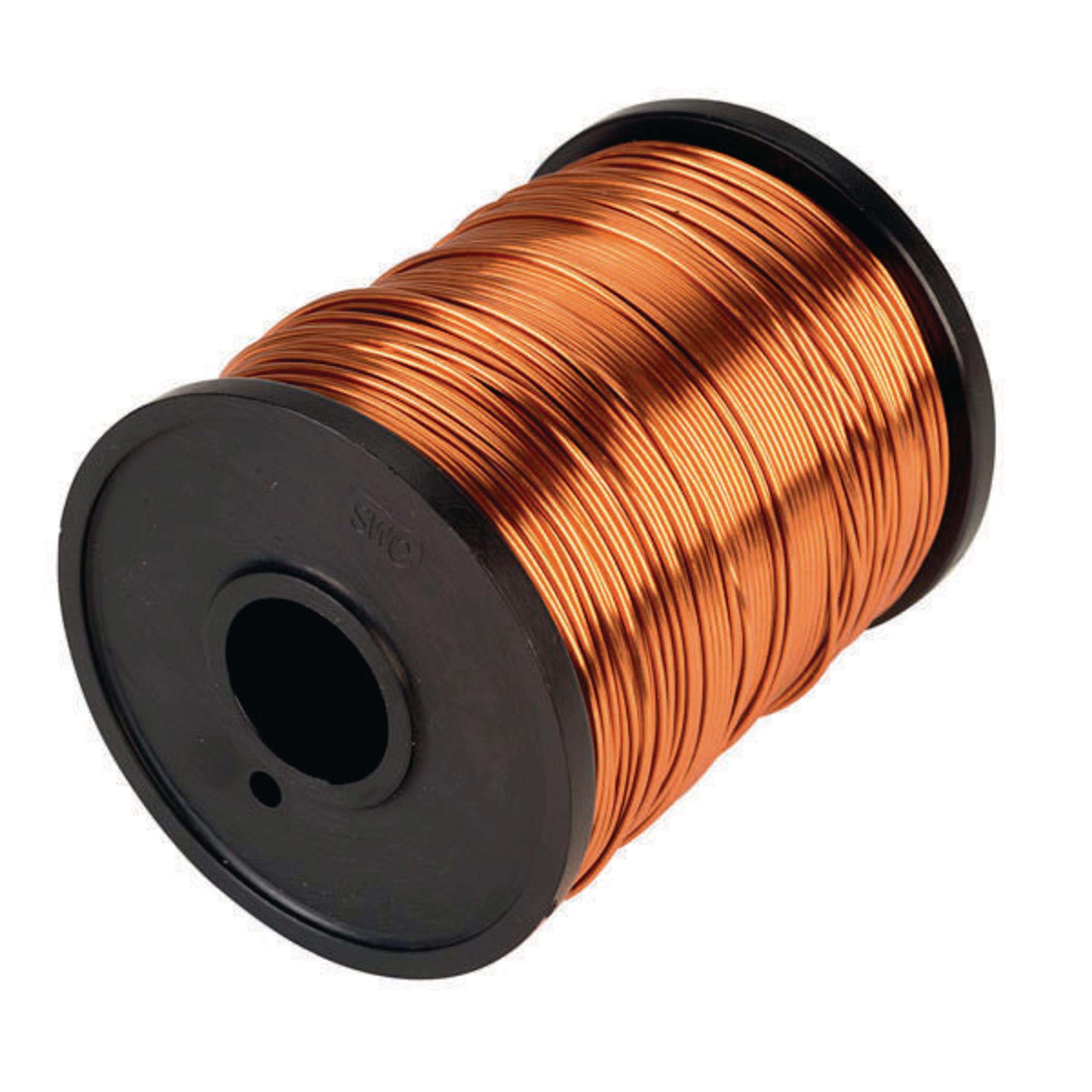 Bare Copper Wire: 1.60mm Diameter, 16swg - 125gm Reel