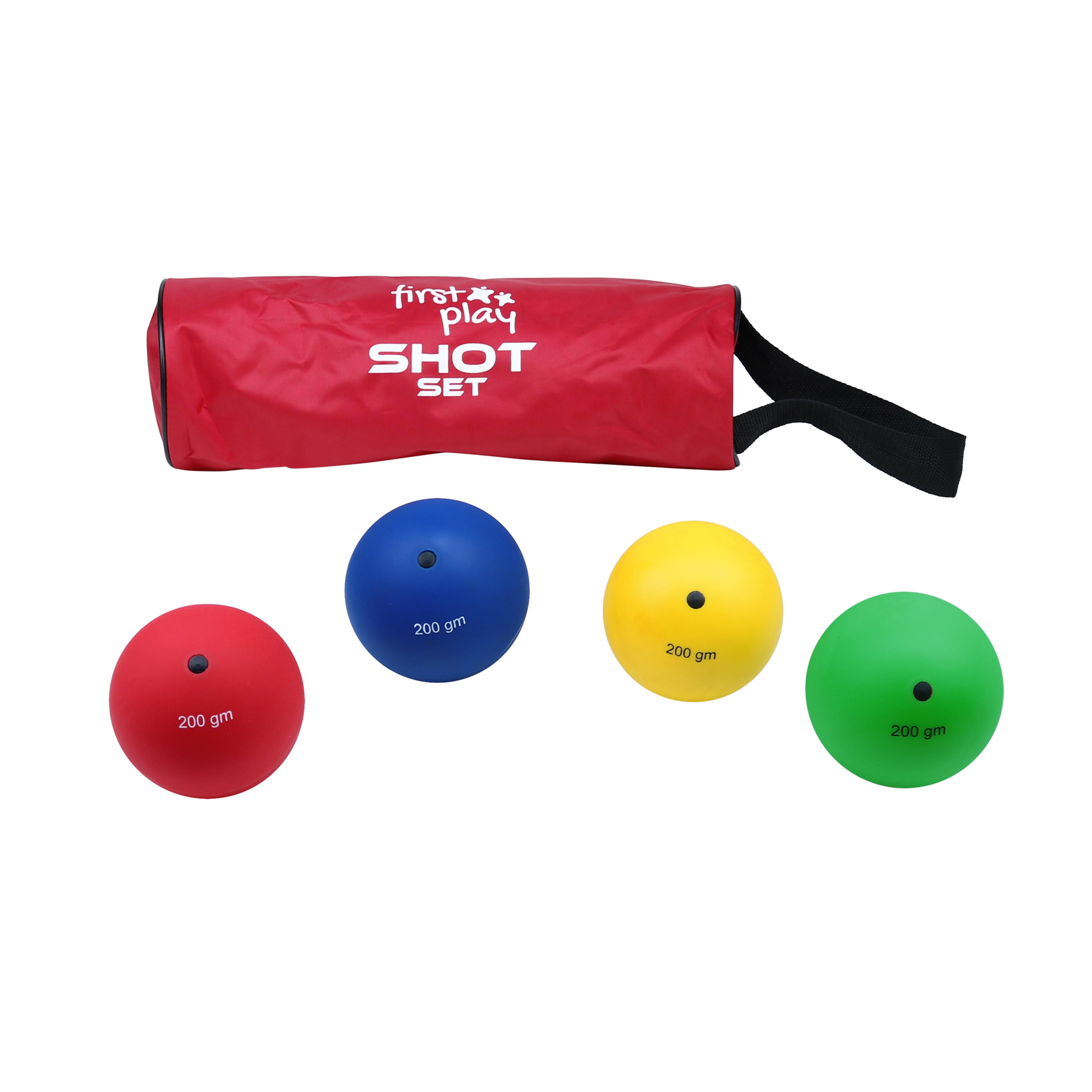 First-Play Foam Shot Puts  - Assorted - Pack of 4 