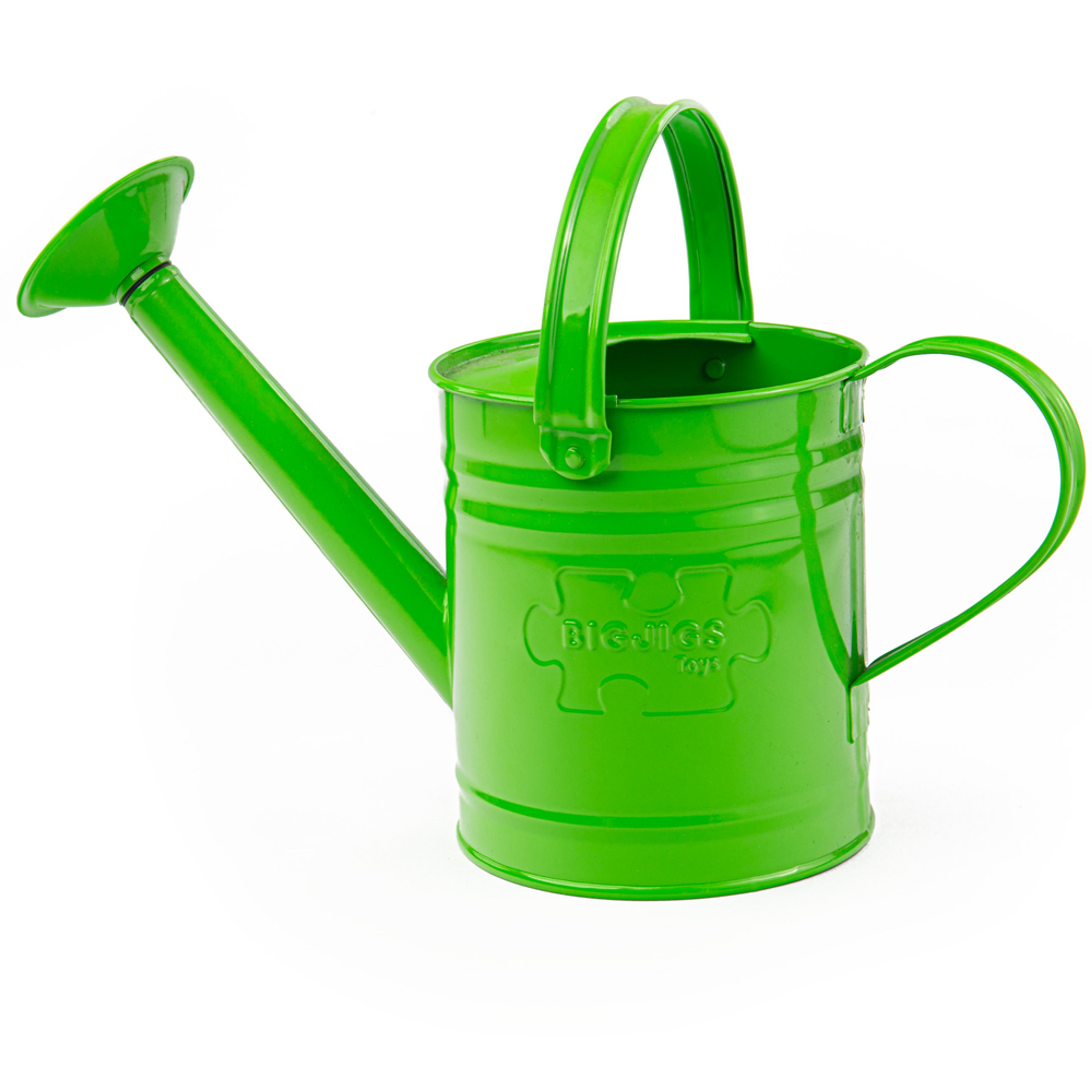 BIGJIGS Toys Metal Watering Can
