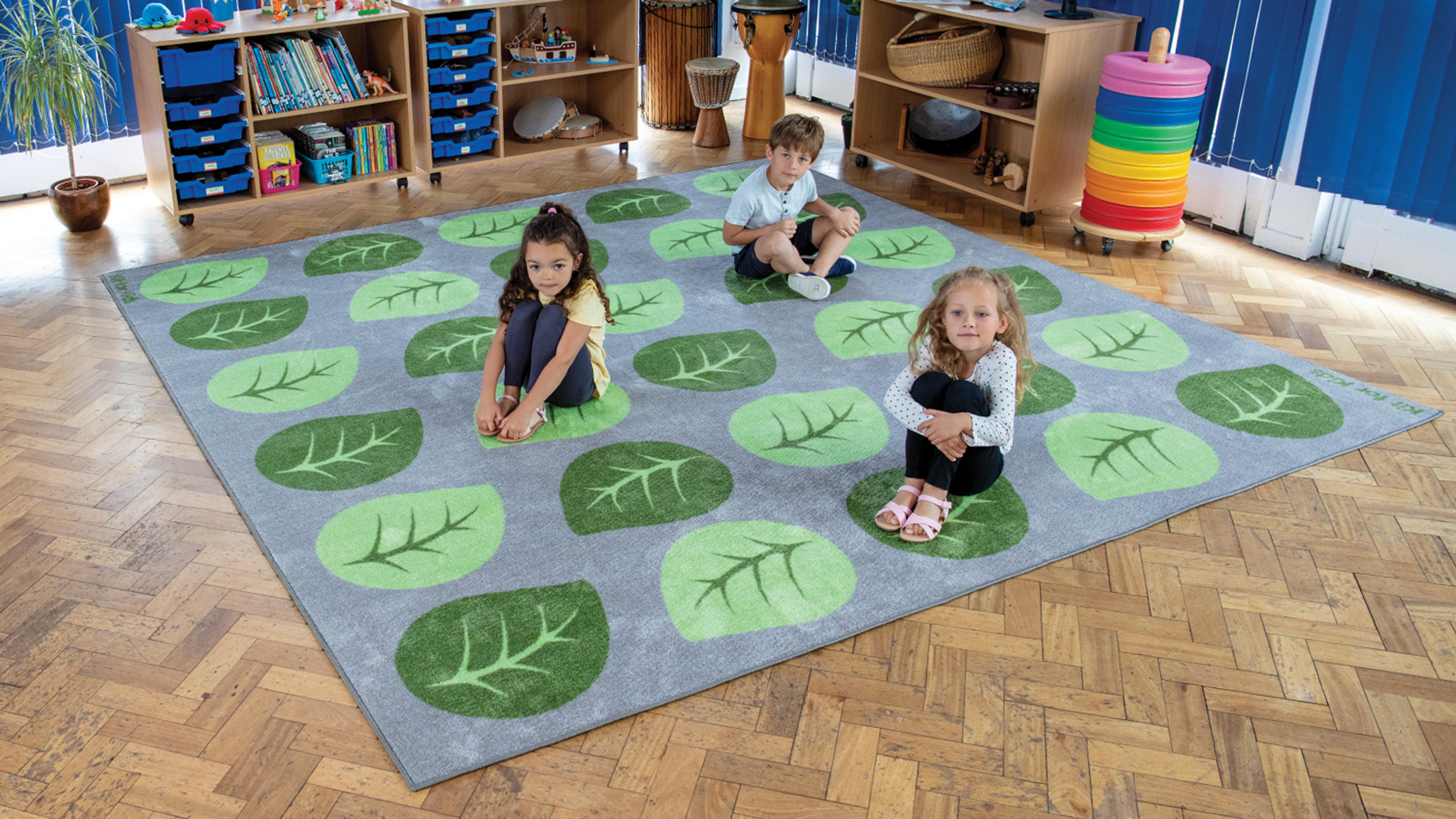 Kit for Kids Natural World Leaf Placement Carpet 3x3m