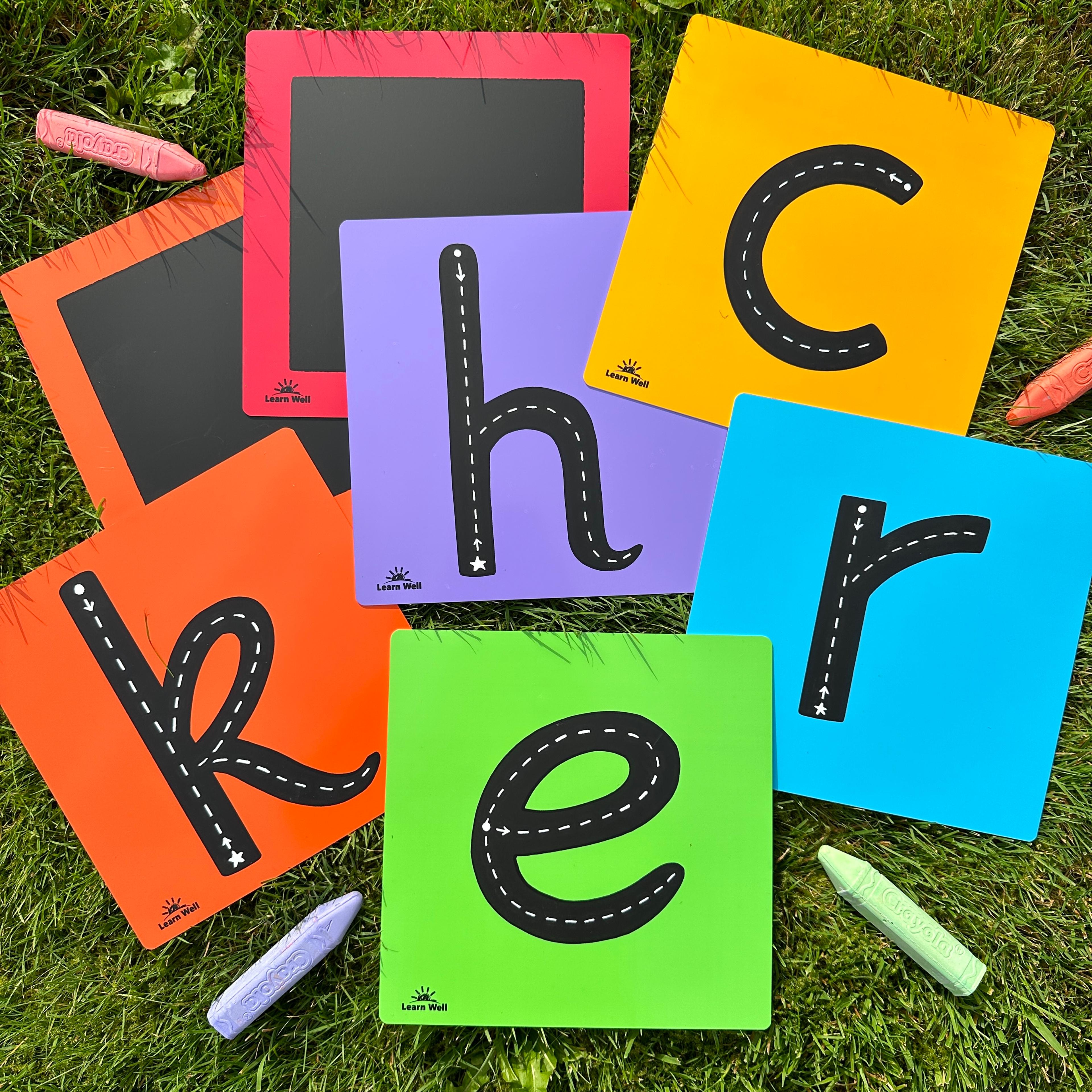 Learn Well Start Big, Stay Big Alphabet Chalkboards Set 2 - Small