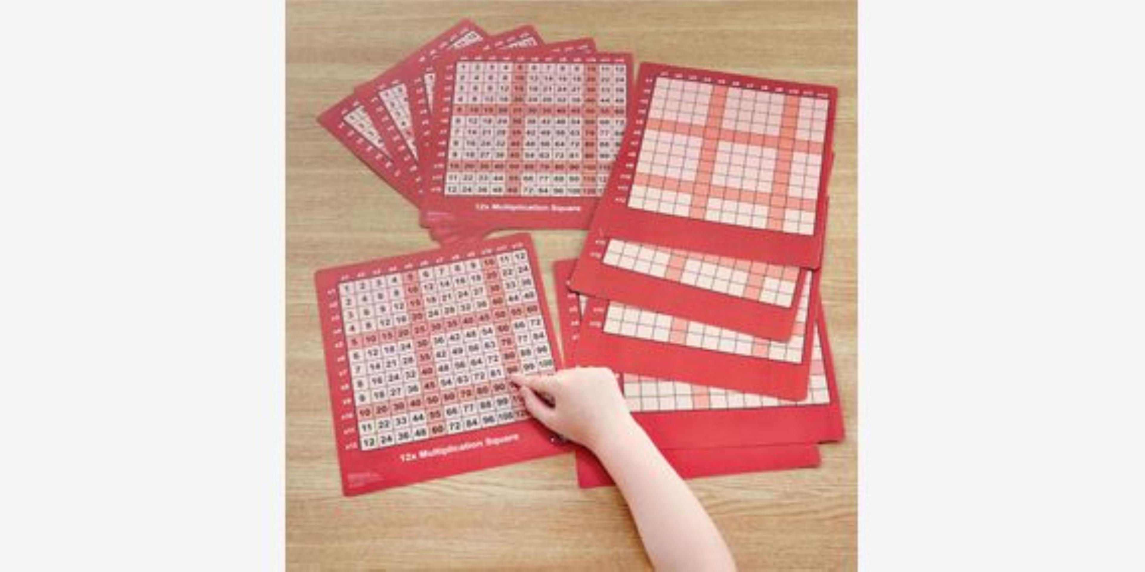 wildgoose Multiplication Grids - 210 x 240mm - Pack 10