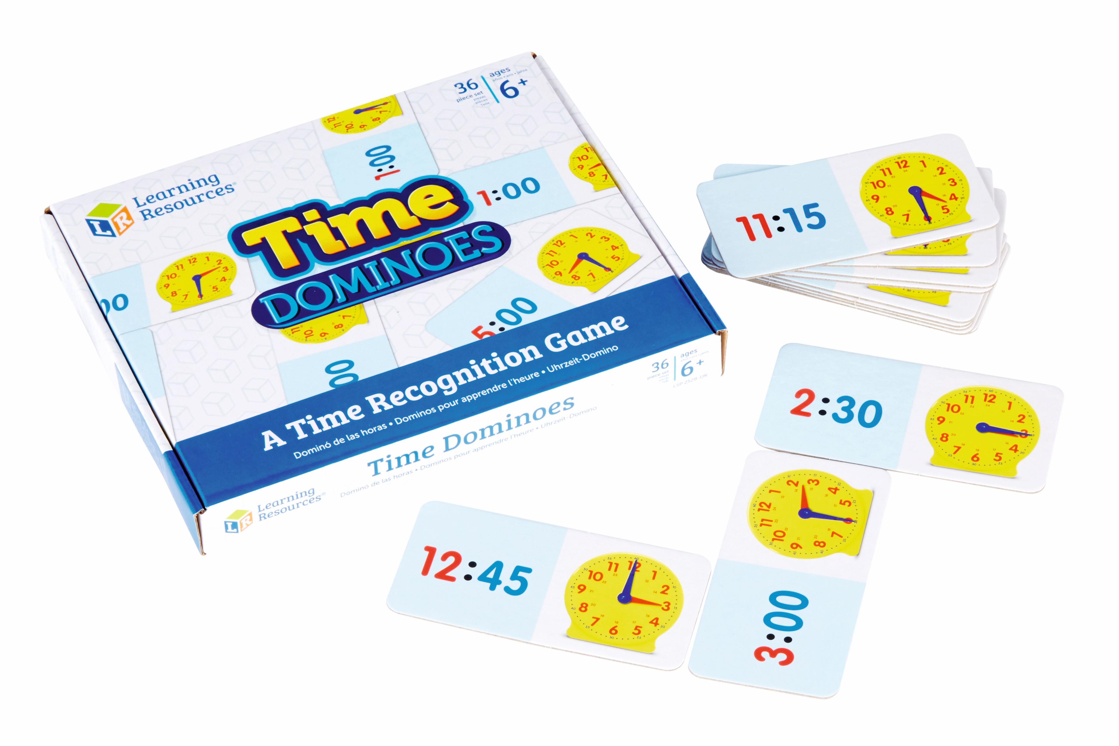 Learning Resources Time Dominoes