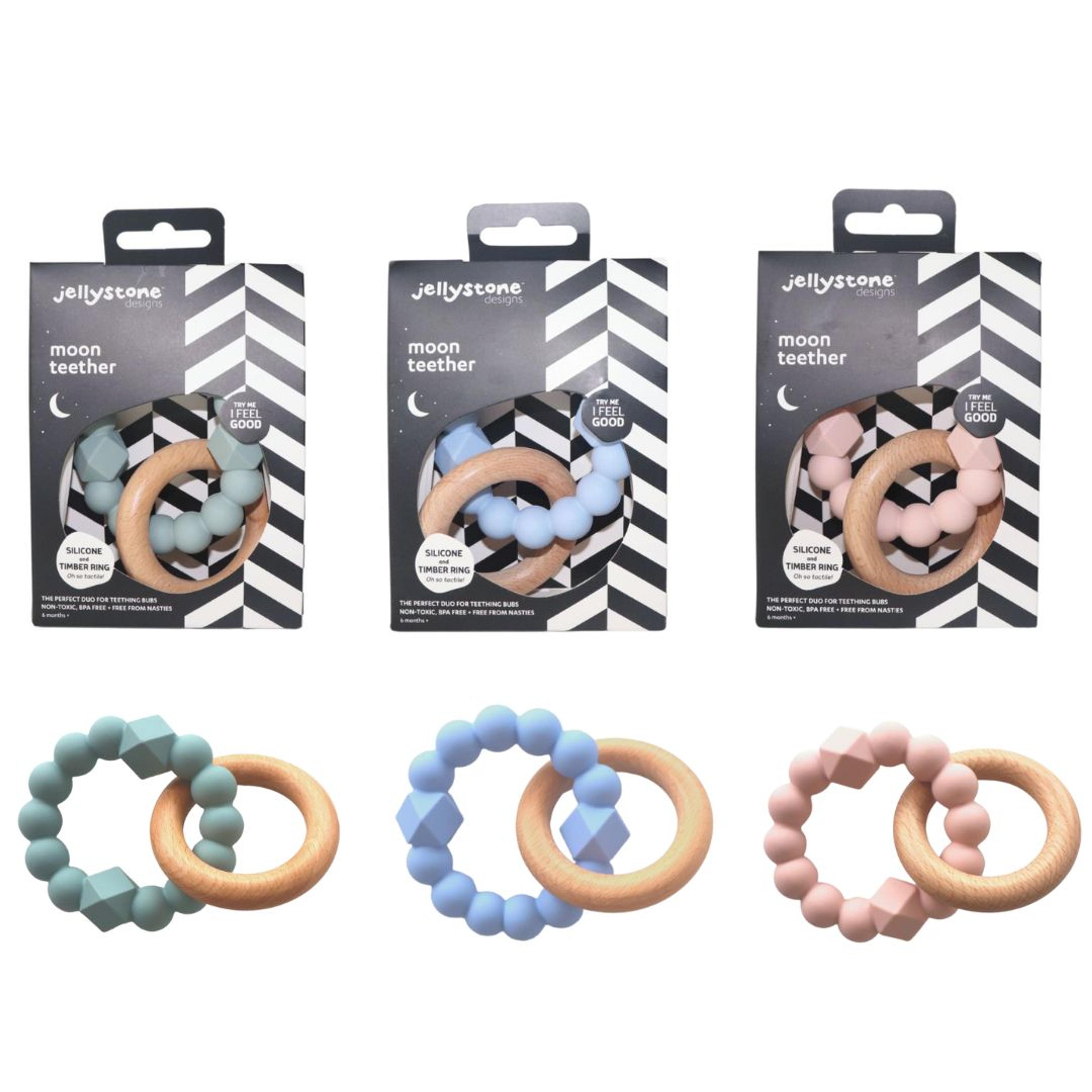 Jellystone Moon Teethers - Pack of 3