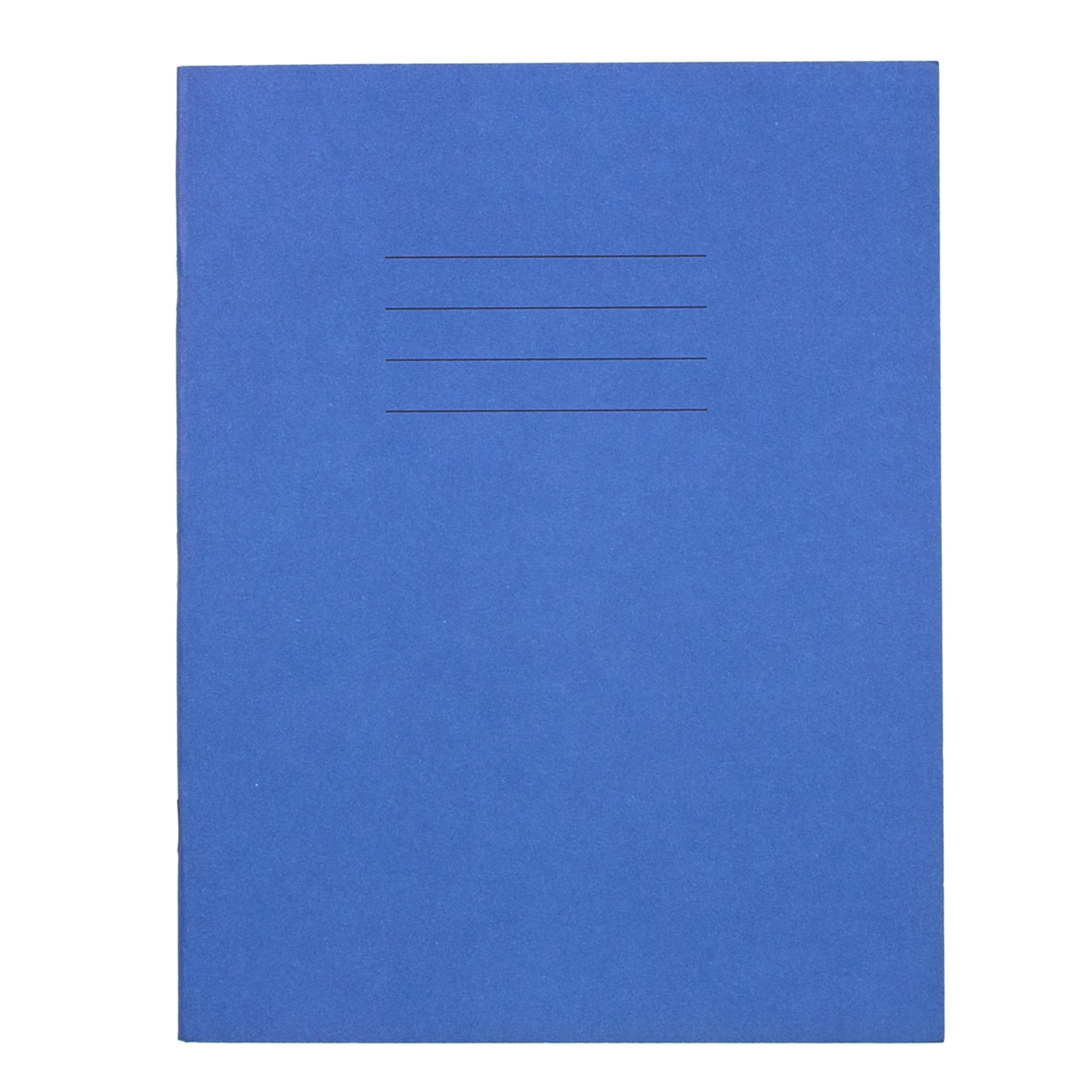Findel Everyday 9" x 7" Exercise Book 80 Page, 5mm Squared, Blue - Pack of 100