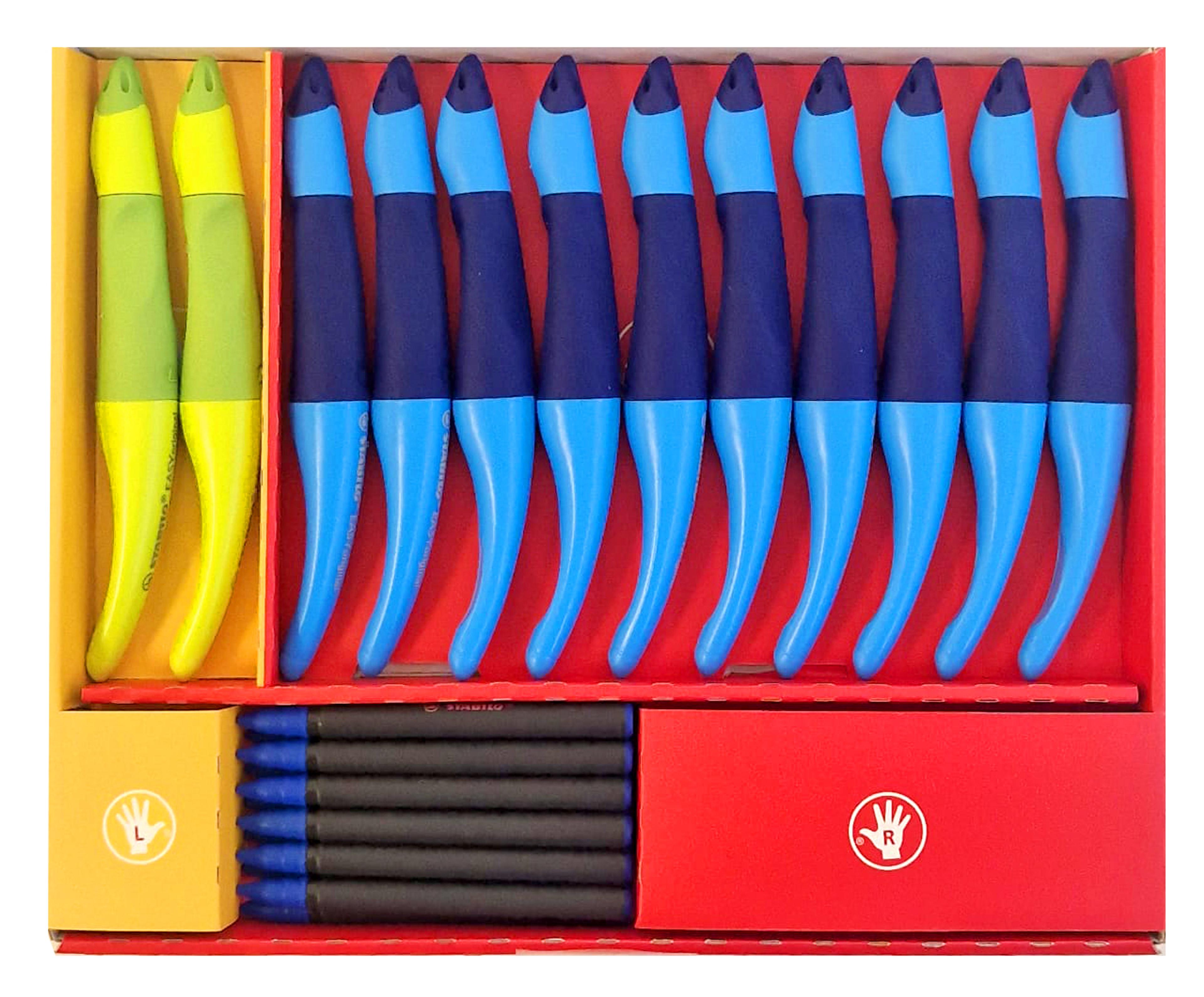STABILO EASY original - Ergonomic Rollerball - Classpack of 12