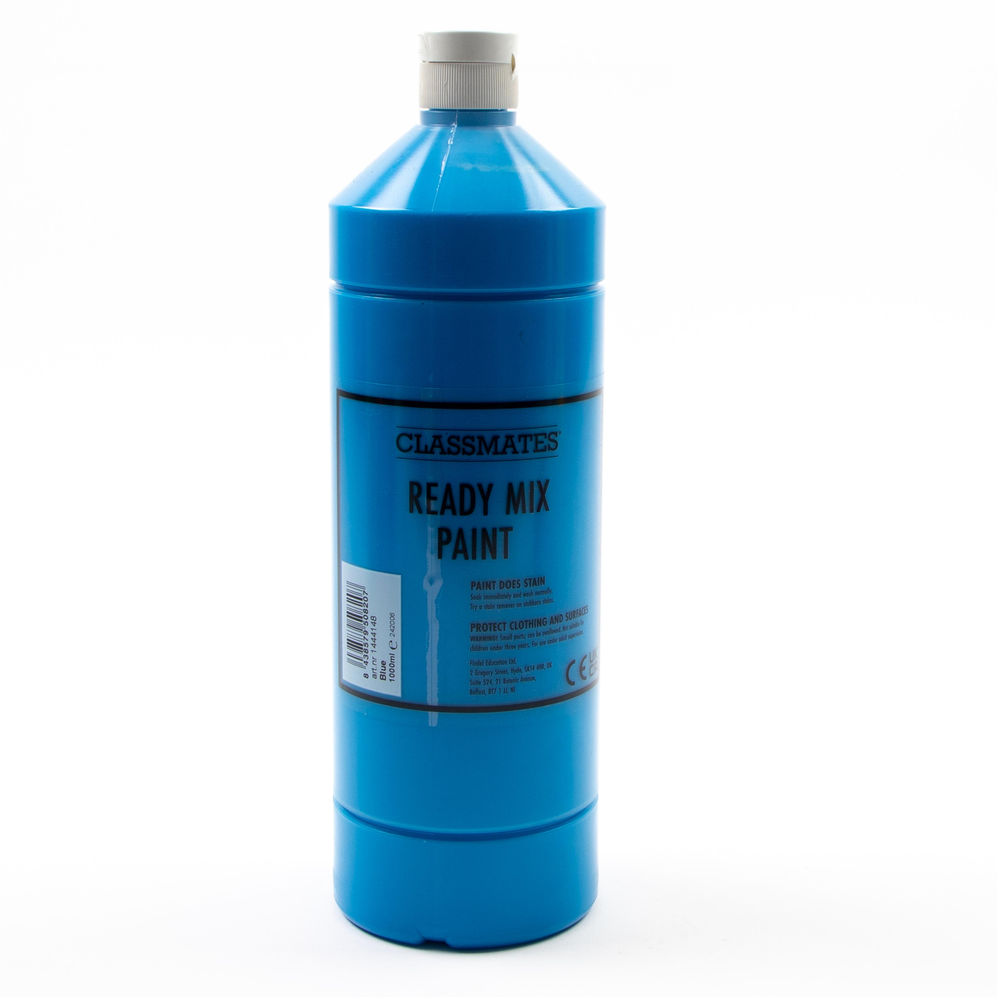 Classmates Ready Mixed Paint - Blue - 1L