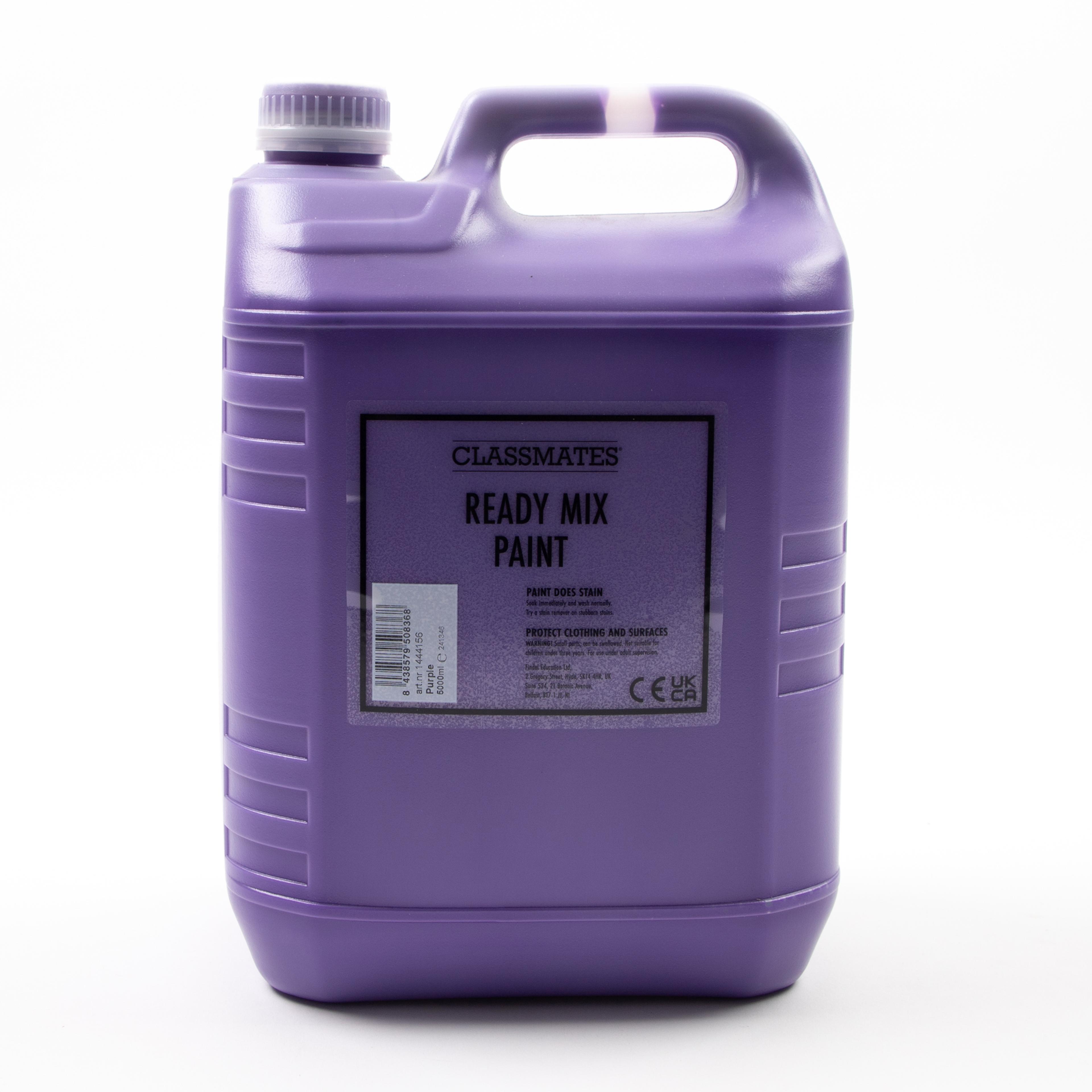 Classmates Ready Mixed Paint - Purple - 5L