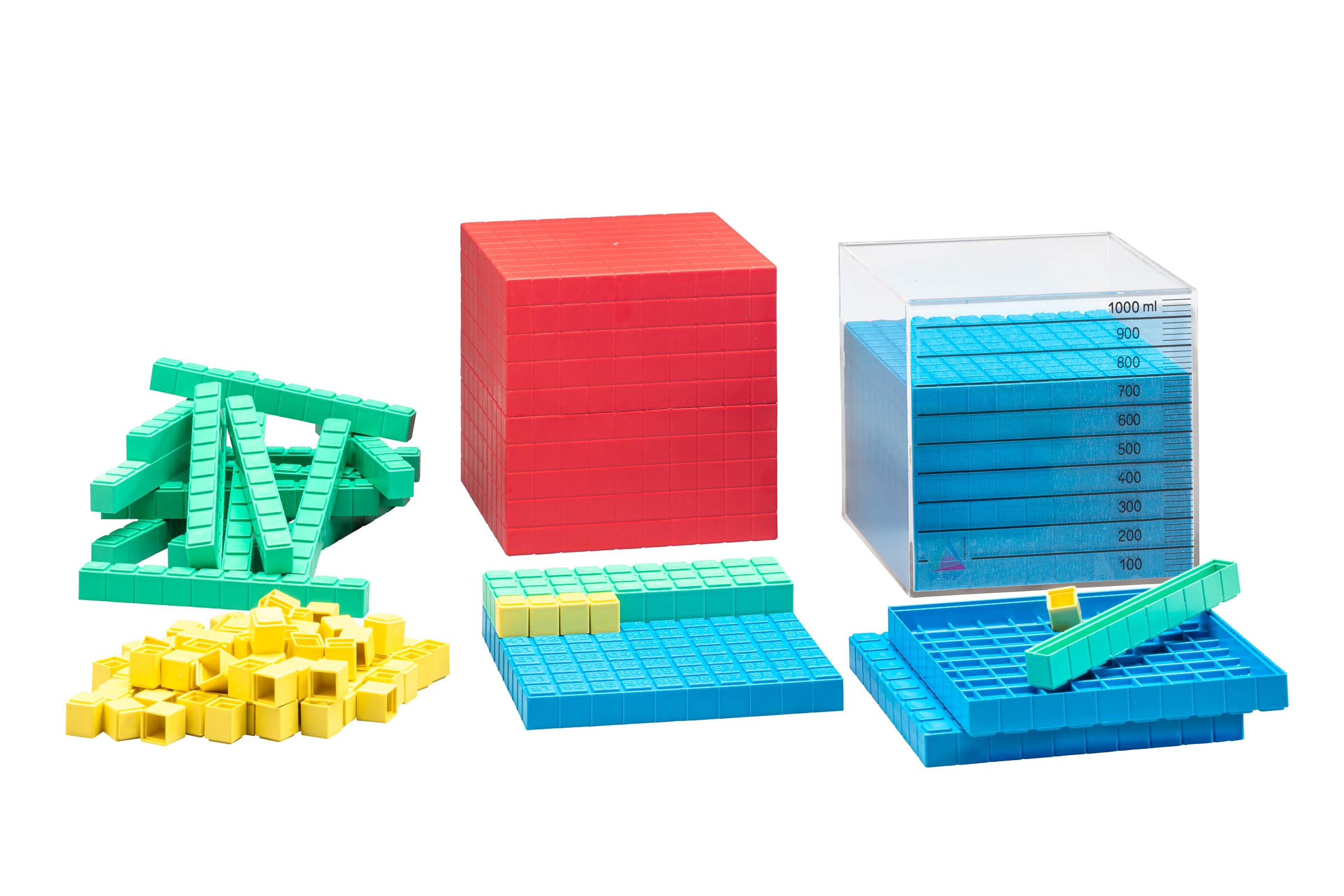 Base 10 Set Up to 1000 (132 Pieces)