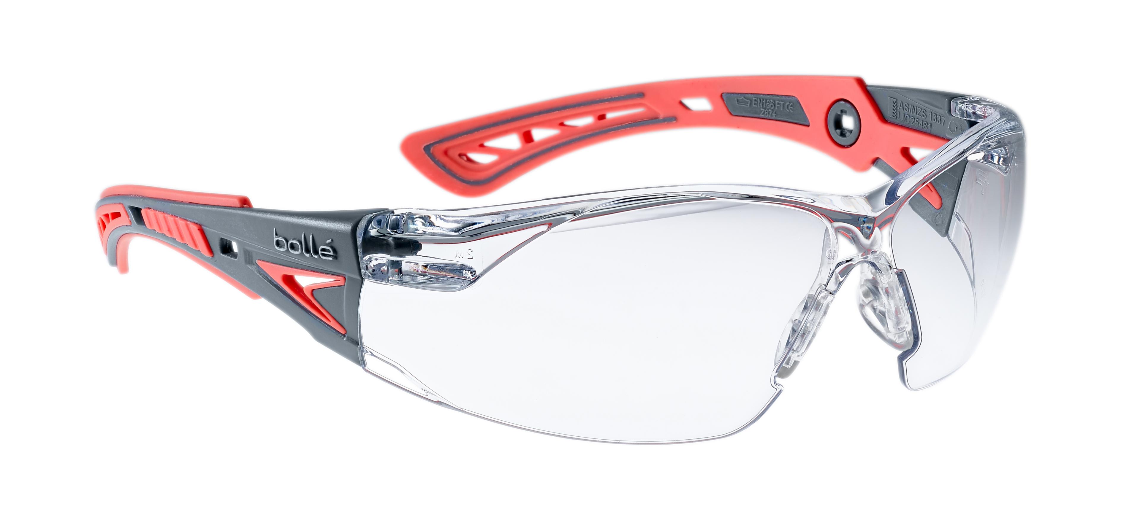 bolle Safety Spectacles Rush+ Small Clear 